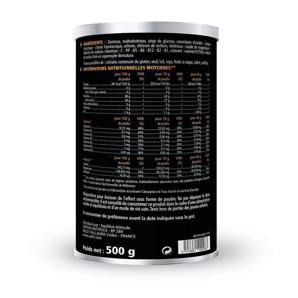 EA Fit Energiedrank -3H Perzik Thee
