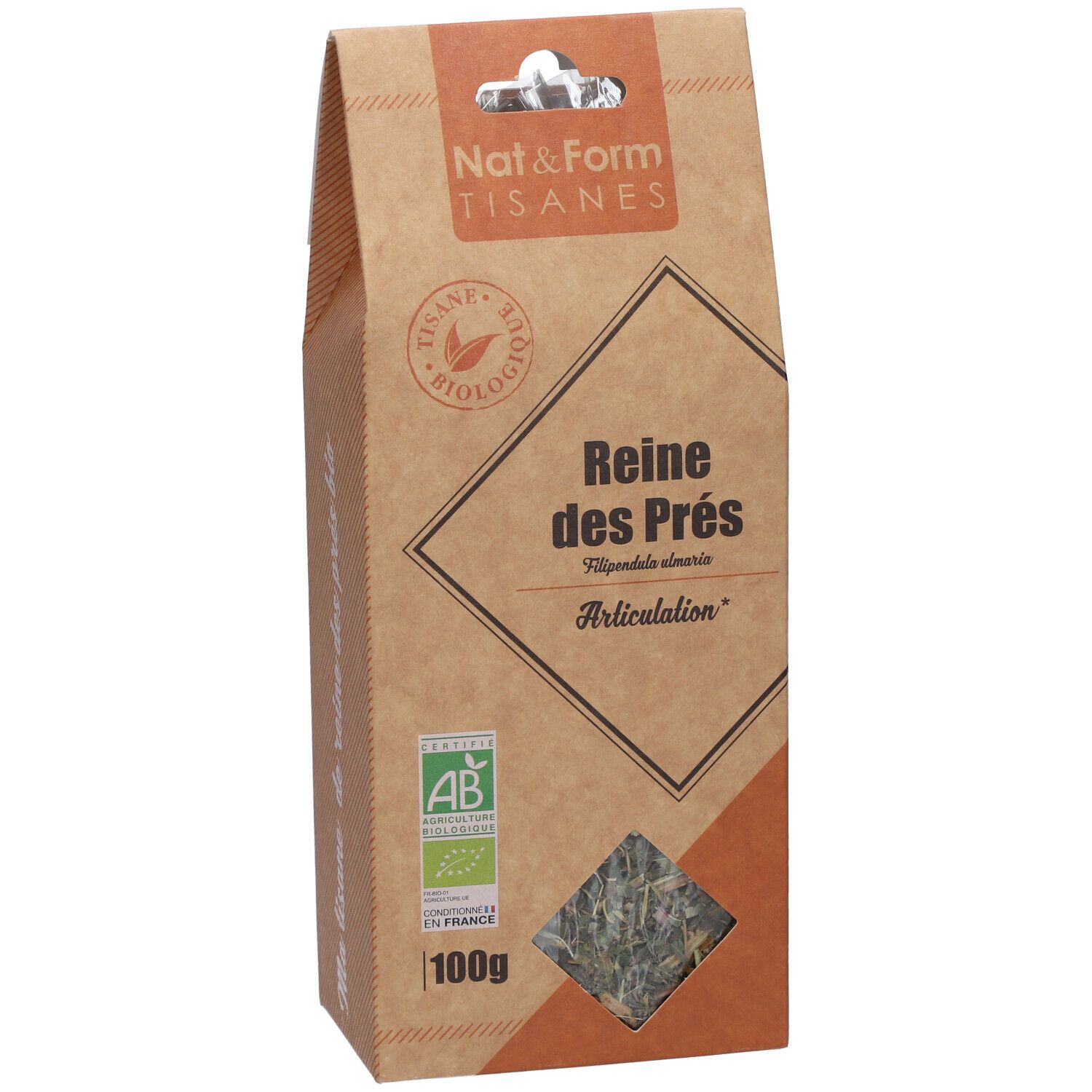 Nat&Form Tisane Reine des prés bio