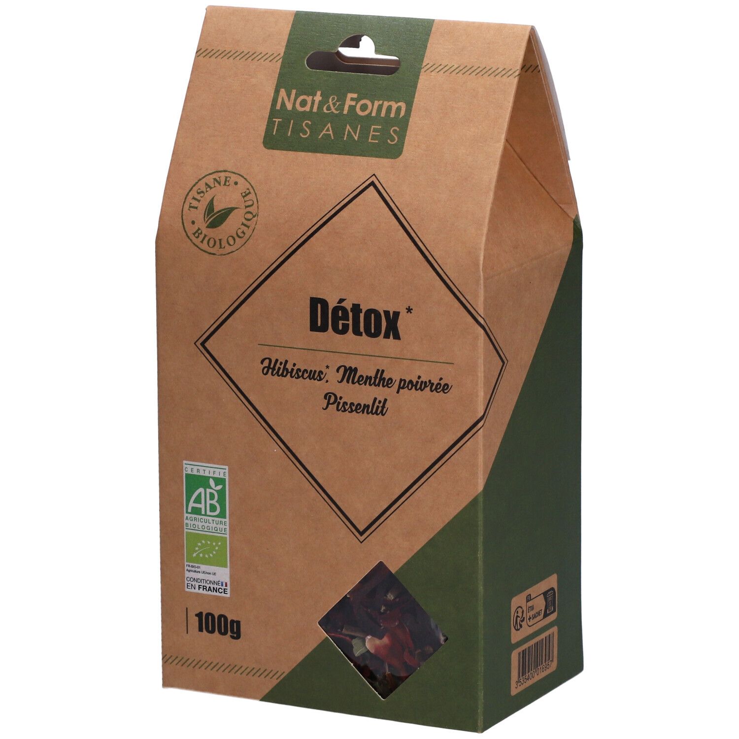 Nat&Form Detoxthee bio
