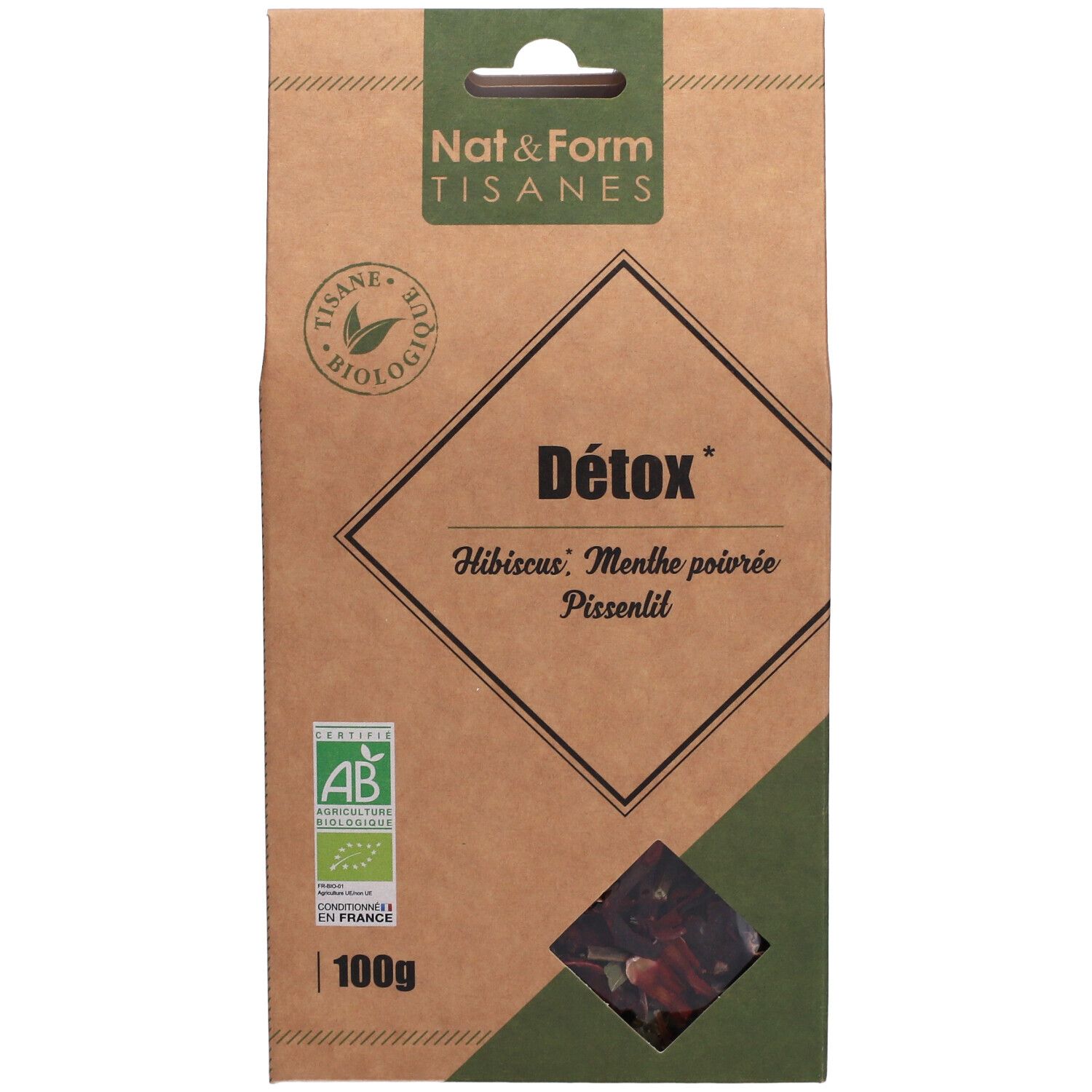 Nat&Form Detoxthee bio