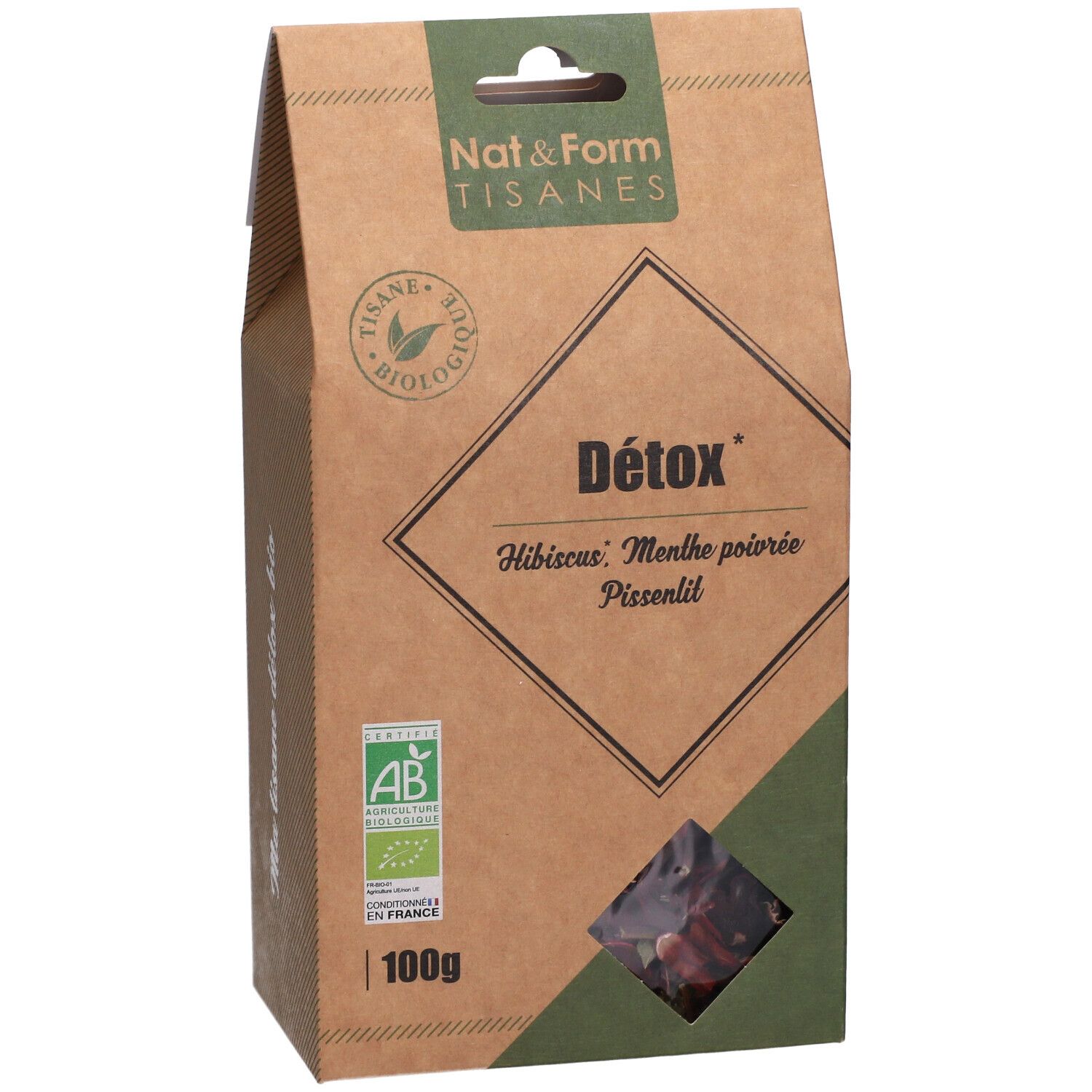 Nat&Form Detoxthee bio
