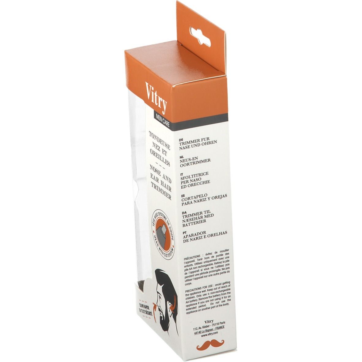 Vitry Tondeuse poils du nez et oreilles