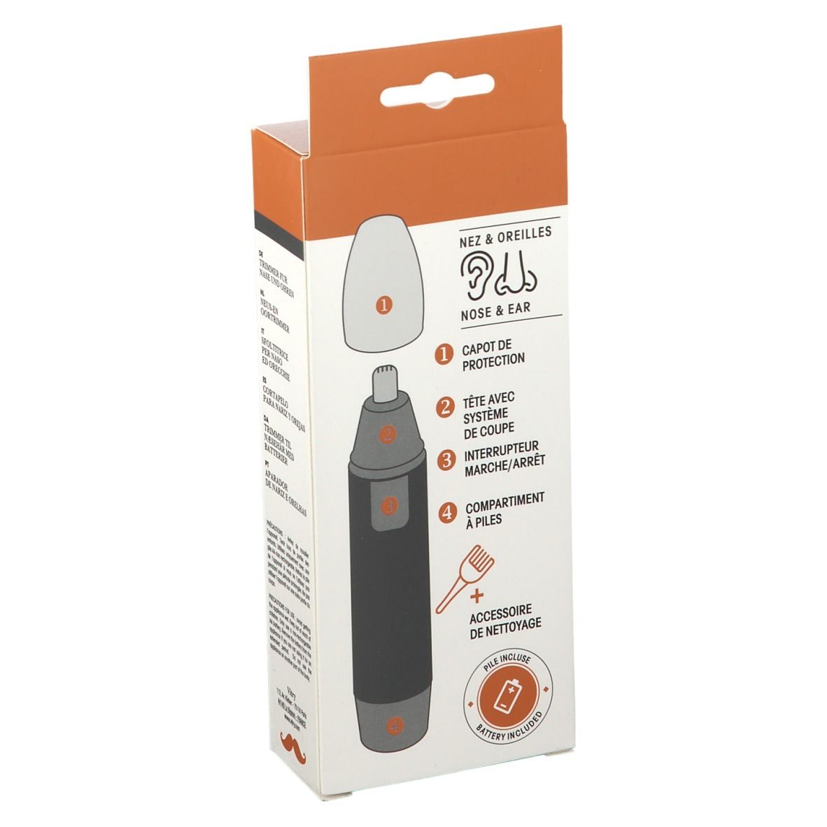 Vitry Tondeuse poils du nez et oreilles