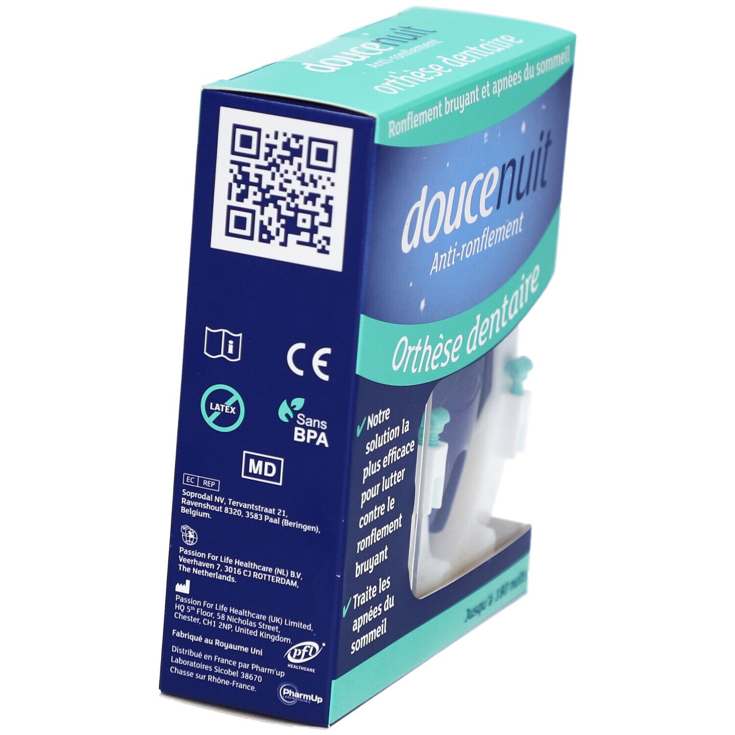 DOUCENUIT Anti-snurk Dental orthese