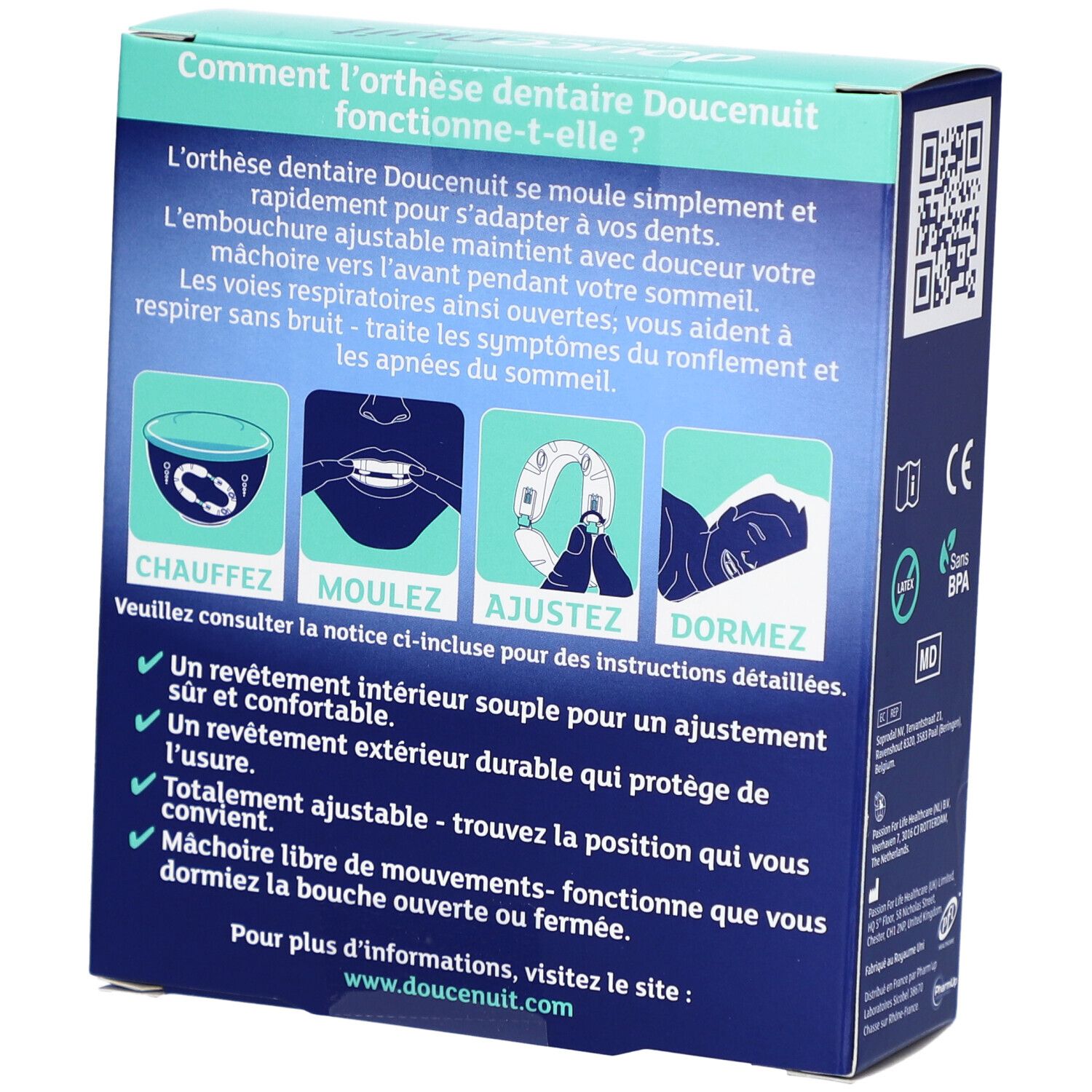 DOUCENUIT Anti-snurk Dental orthese