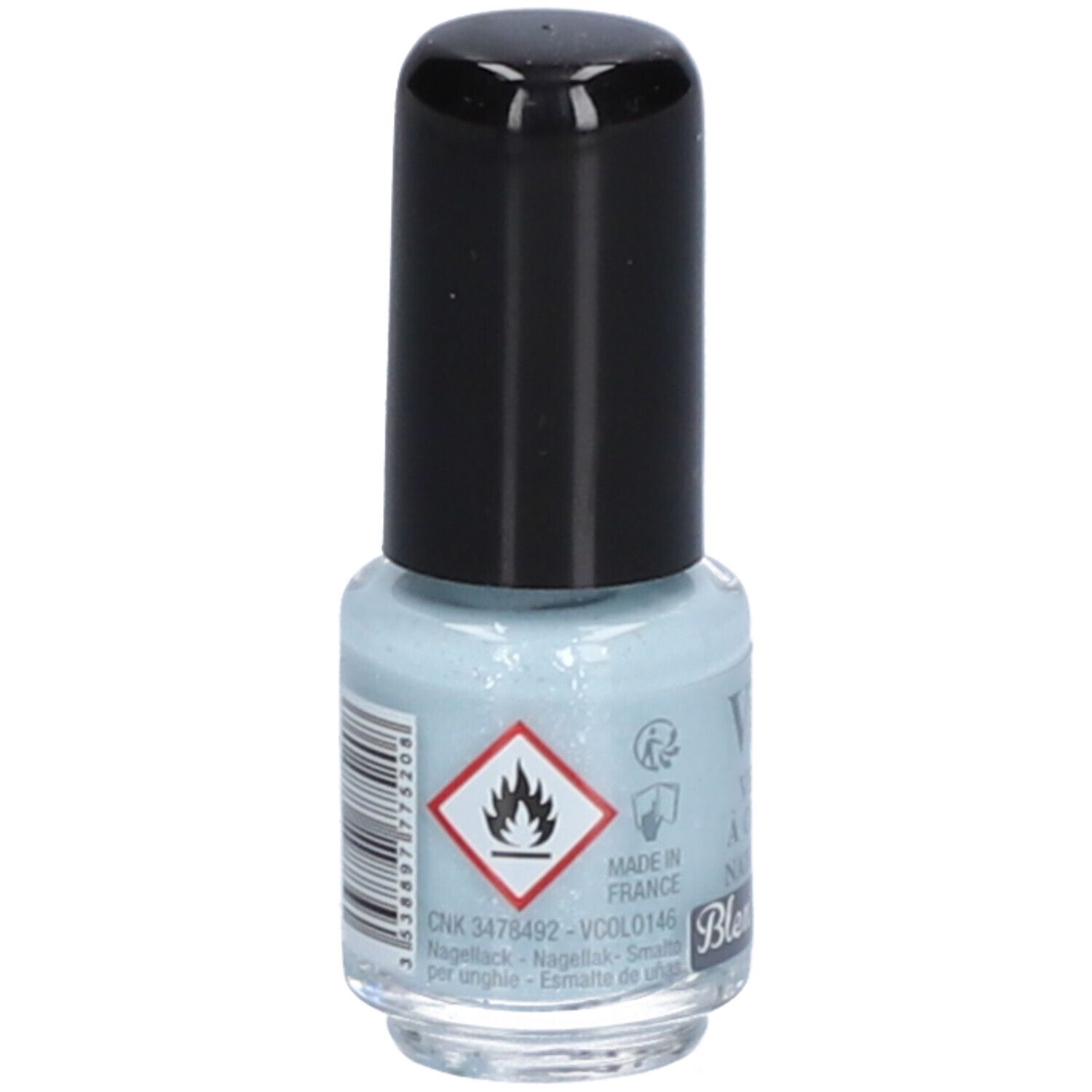 Vitry Mini Nagellak Stormblauw