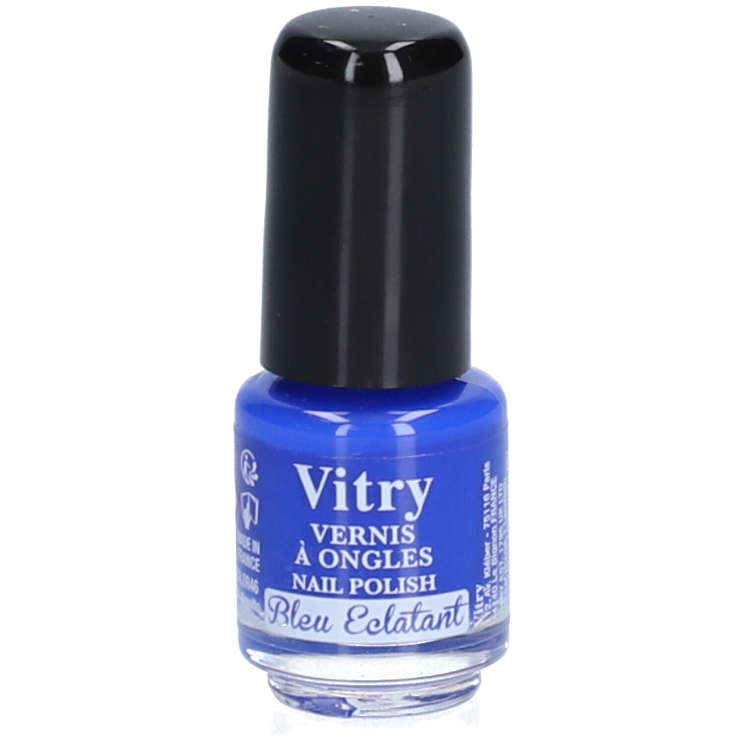 Vitry Mini vernis bleu éclatan