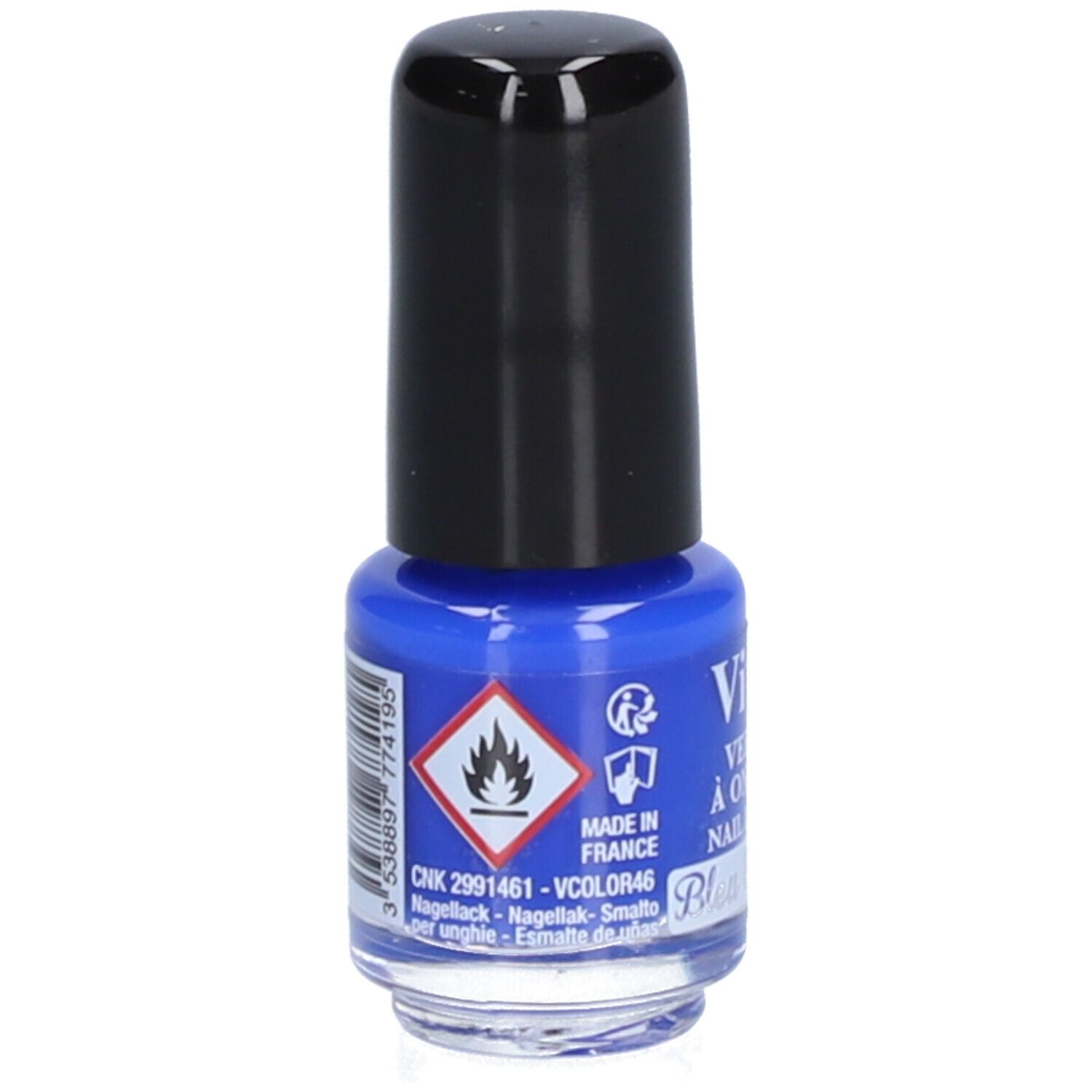 Vitry Mini vernis bleu éclatan