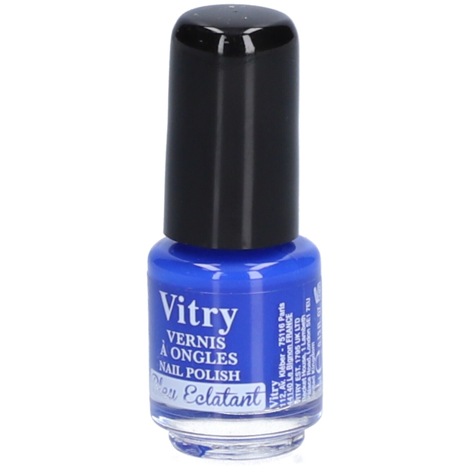 Vitry Mini vernis bleu éclatan
