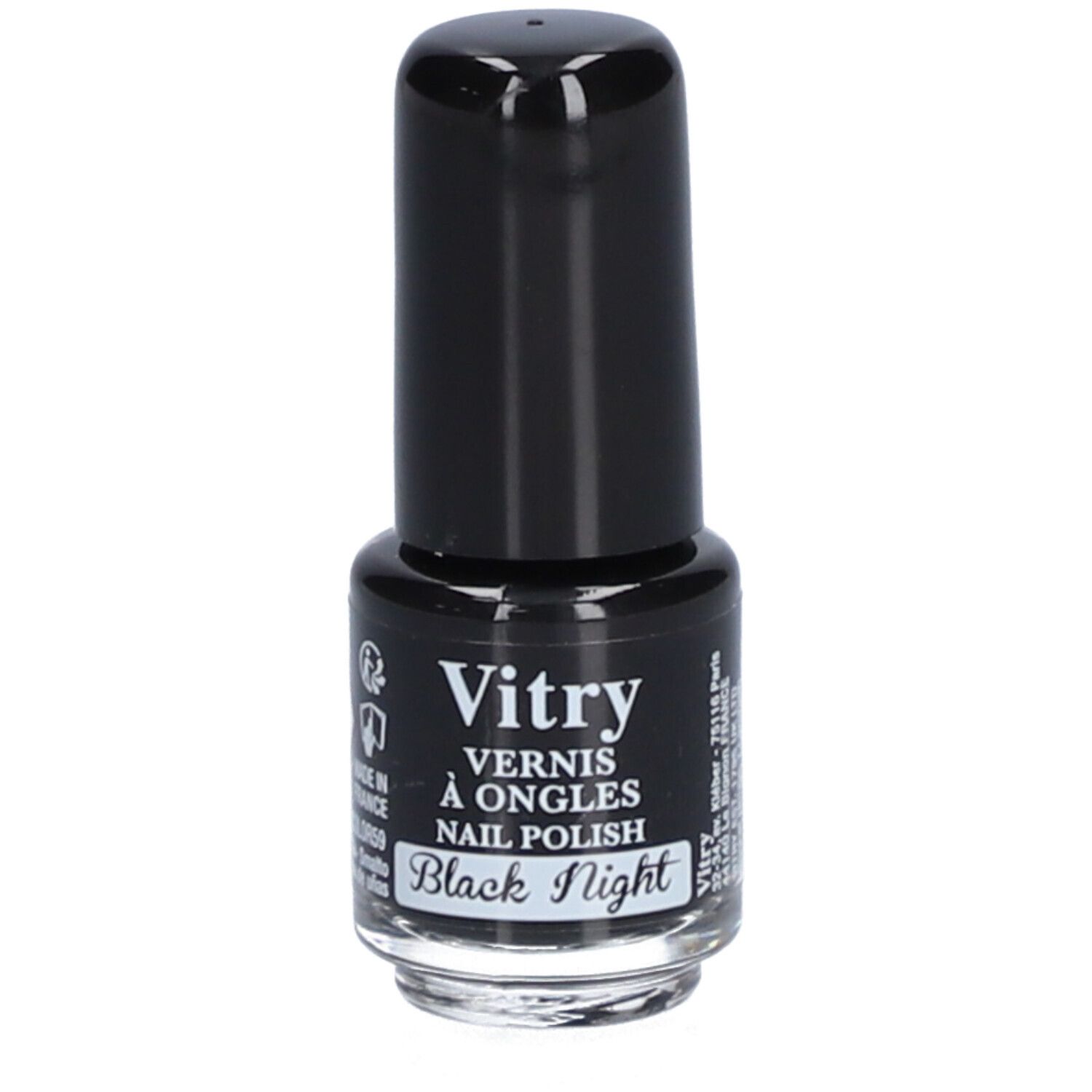Vitry Mini Nagellak Donkere Nacht