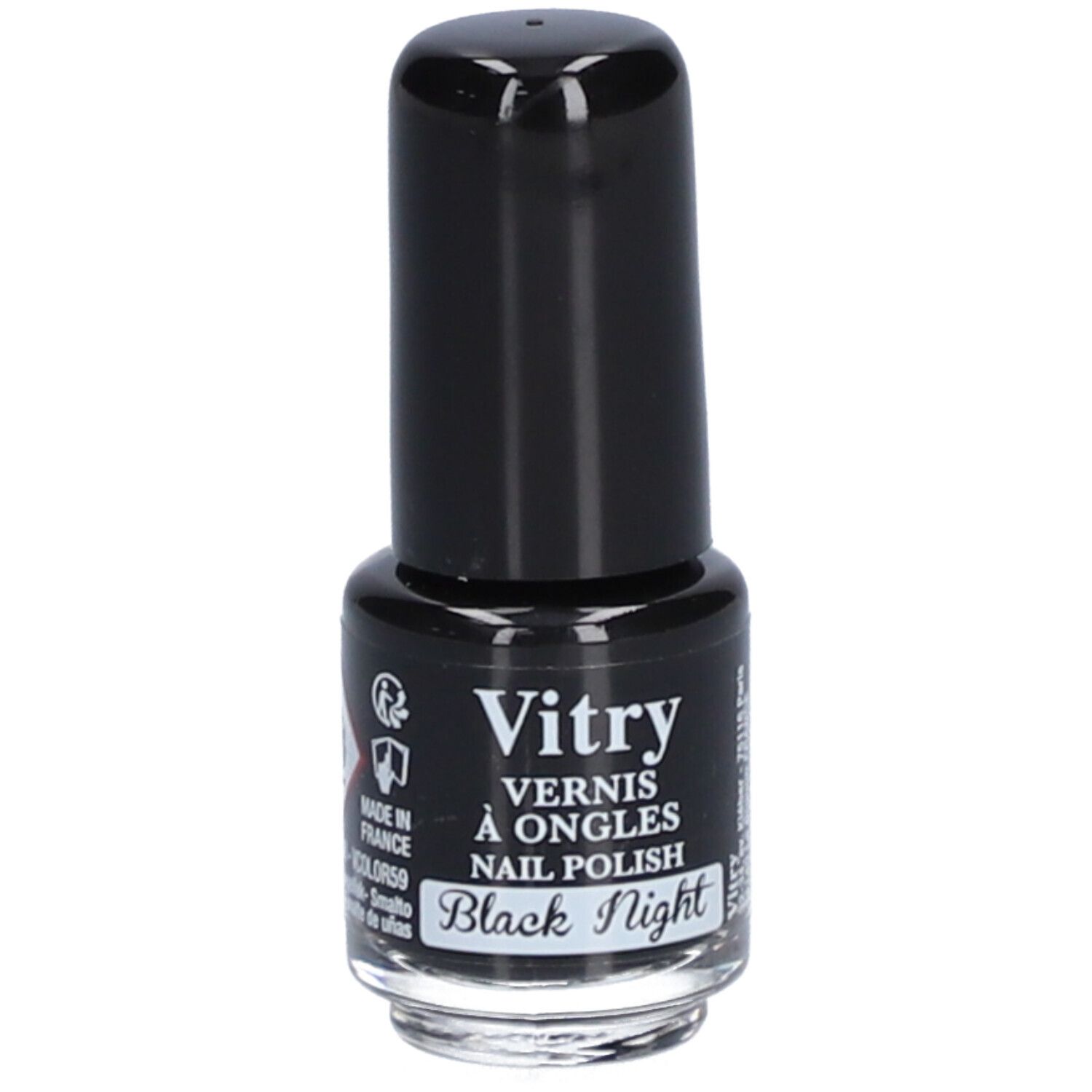 Vitry Mini Nagellak Donkere Nacht
