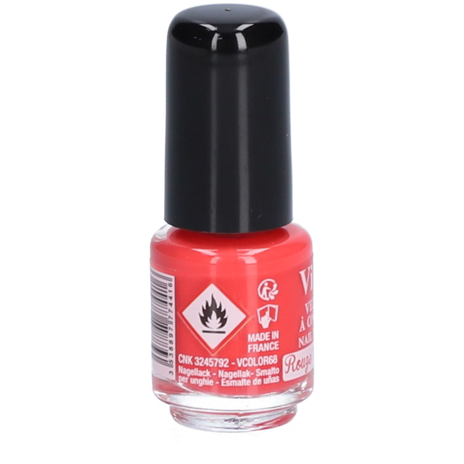 Vitry Mini Nagellak Kapucijn Rood