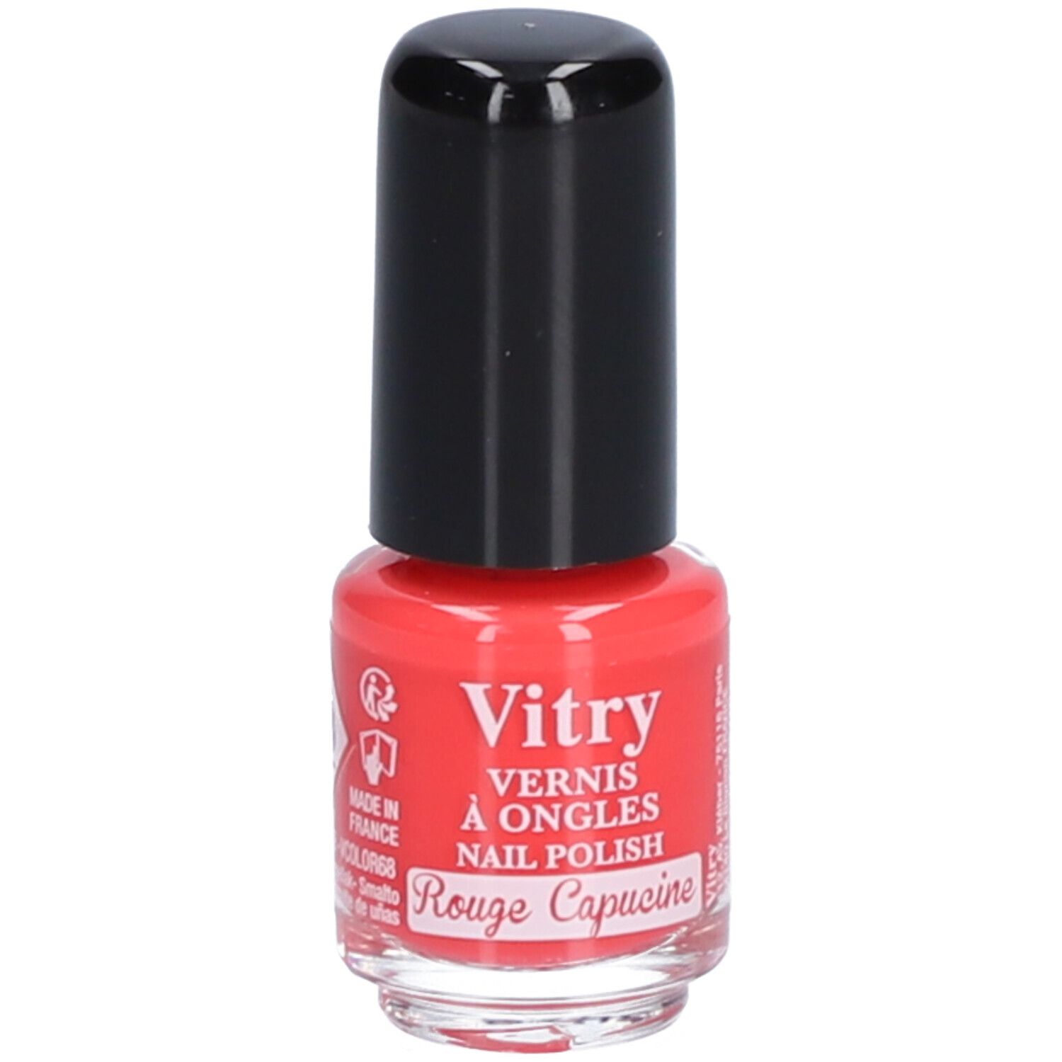 Vitry Mini Nagellak Kapucijn Rood