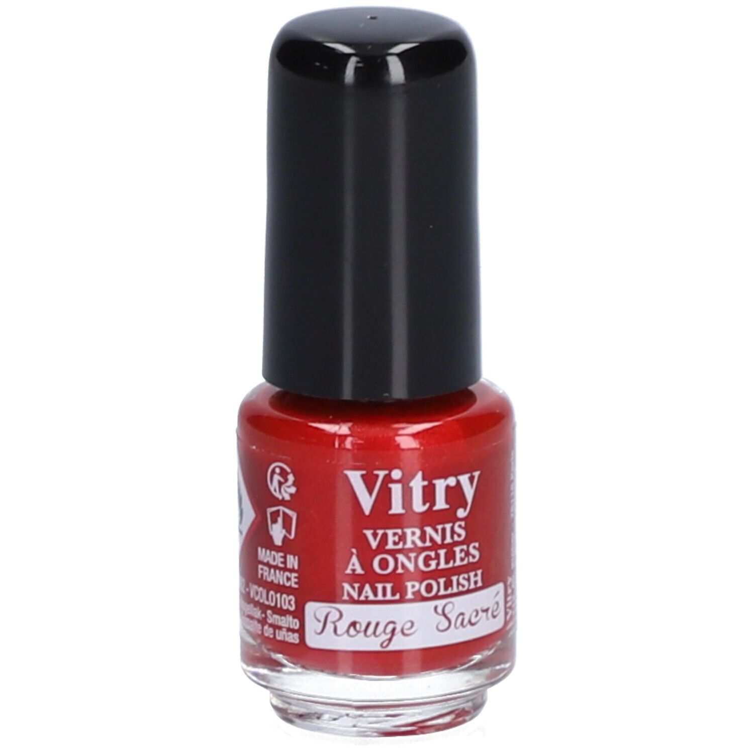 Vitry Mini vernis rouge sacre