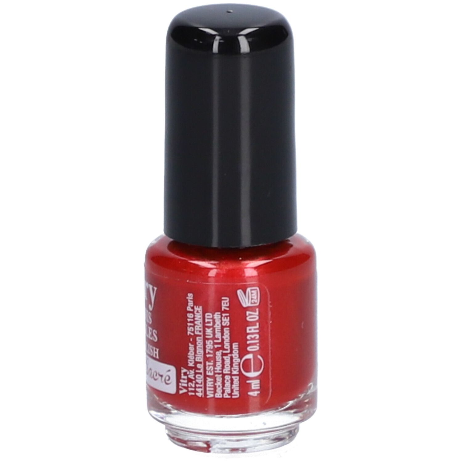 Vitry Mini vernis rouge sacre