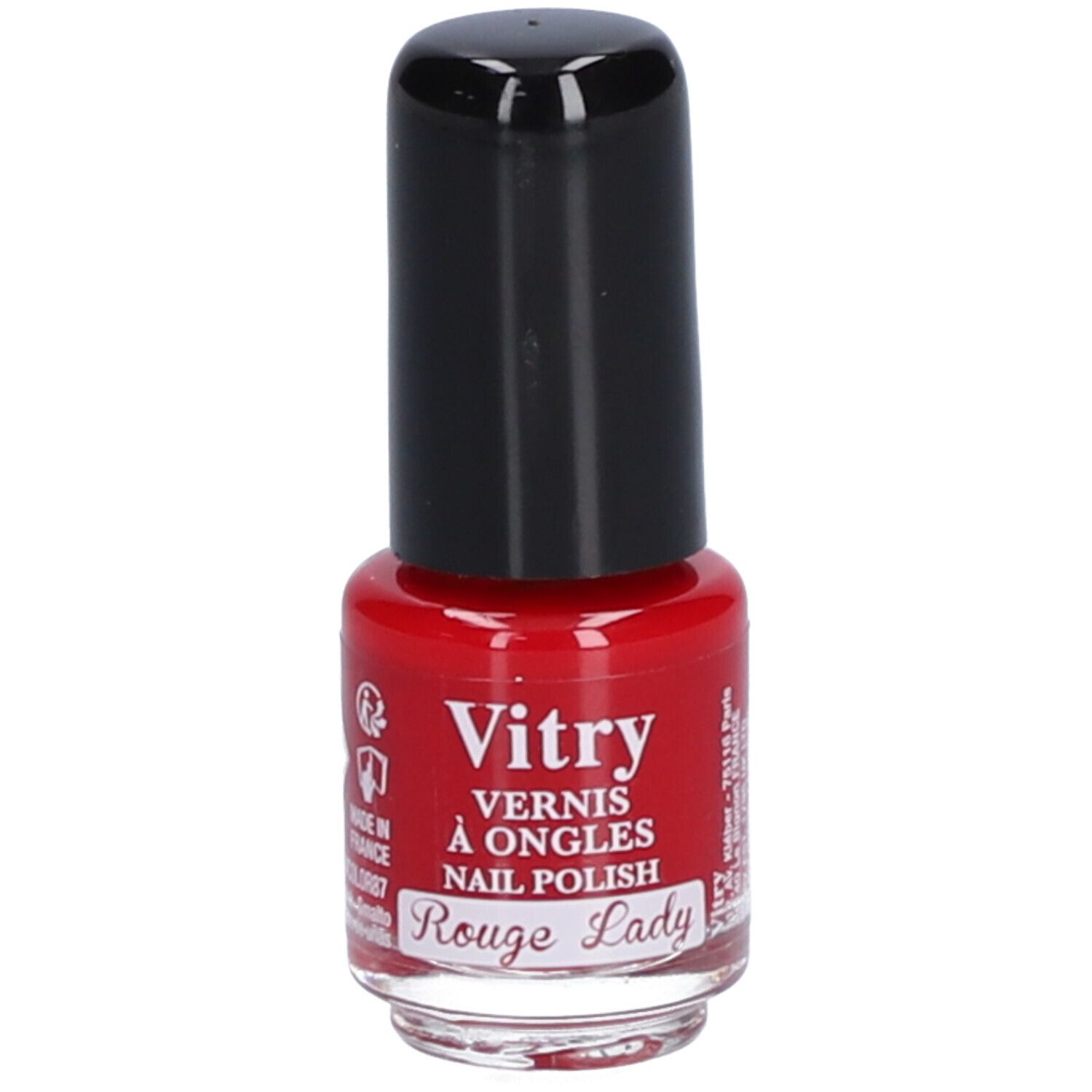Vitry Mini Nagellak Lady Red