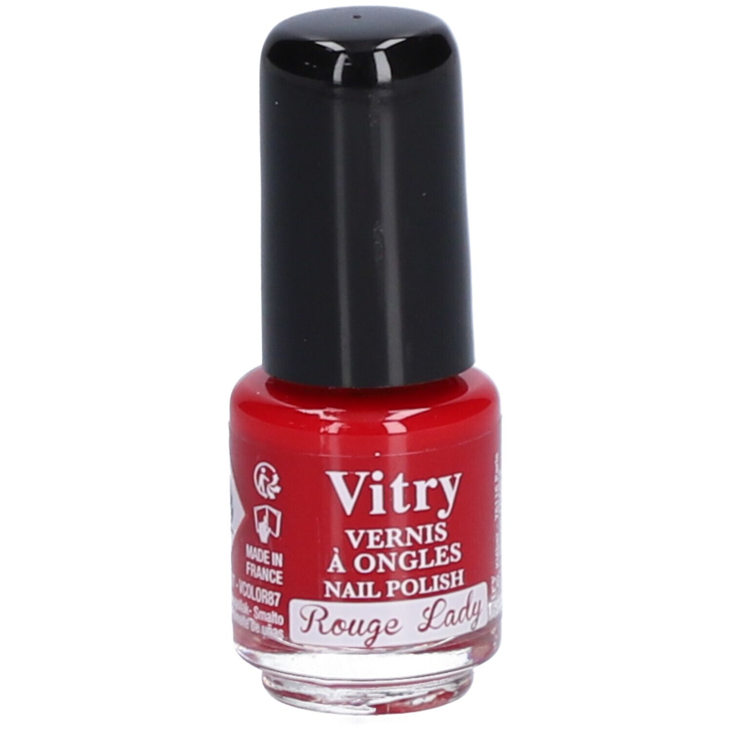 Vitry Mini Nagellak Lady Red