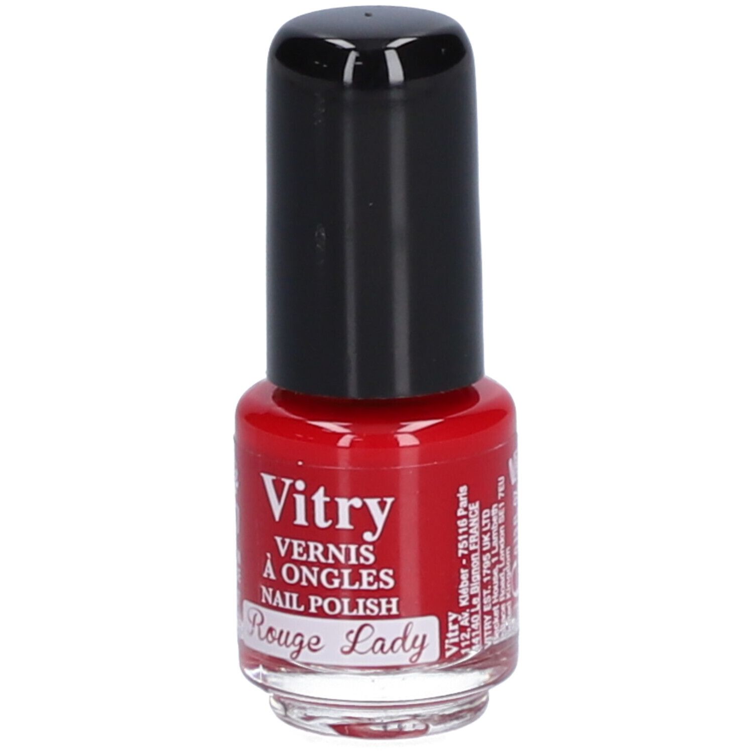 Vitry Mini Nagellak Lady Red