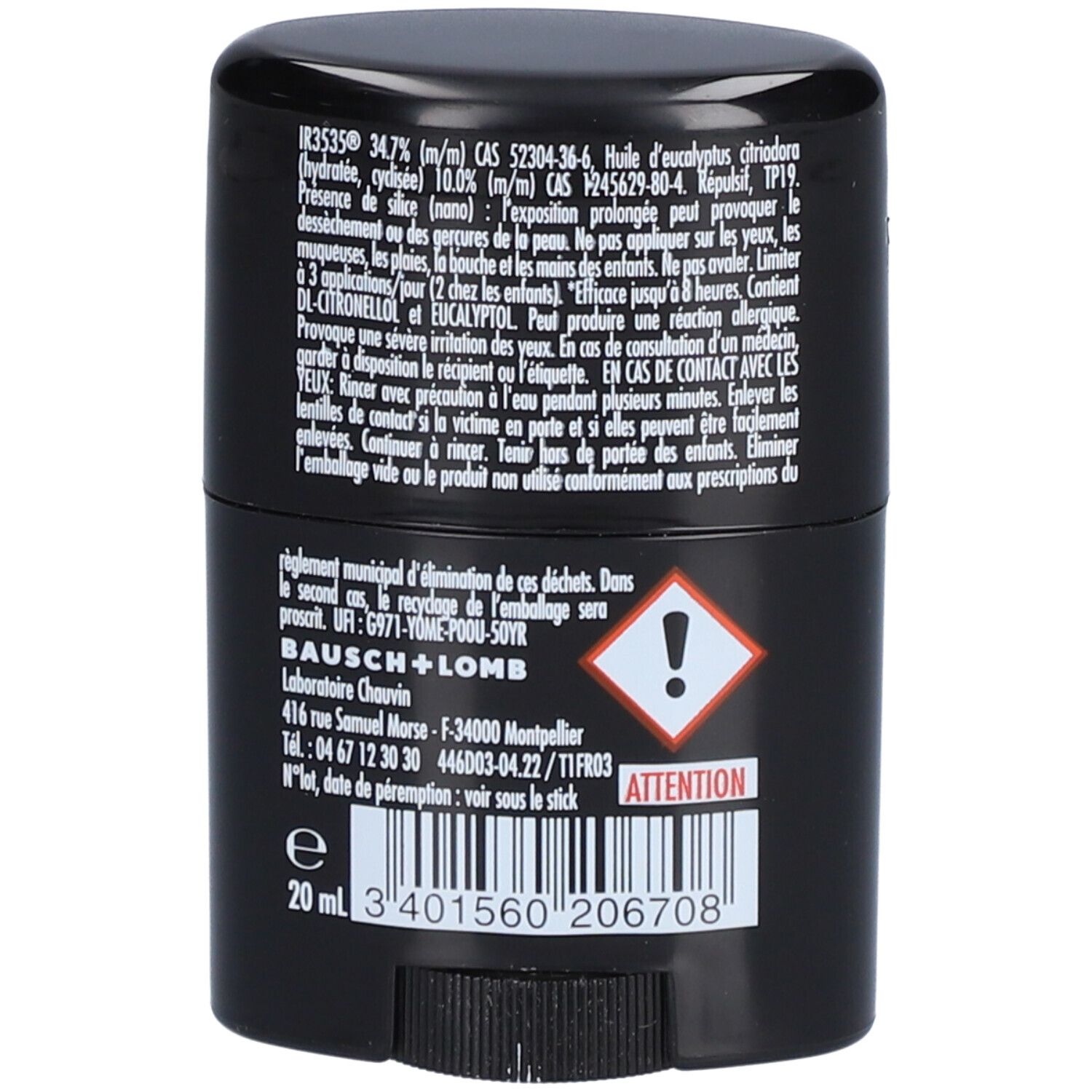 Cinq sur Cinq Stick Tropic Anti-Moustiques