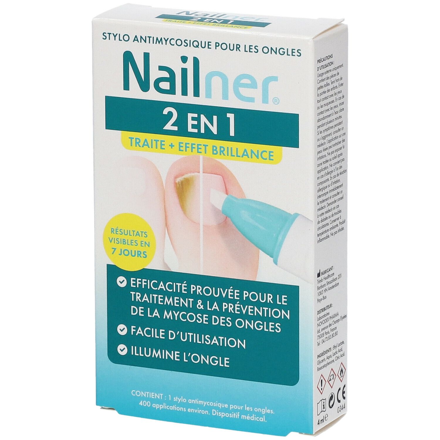 Nailner Pen tegen nagelschimmel 2-in-1