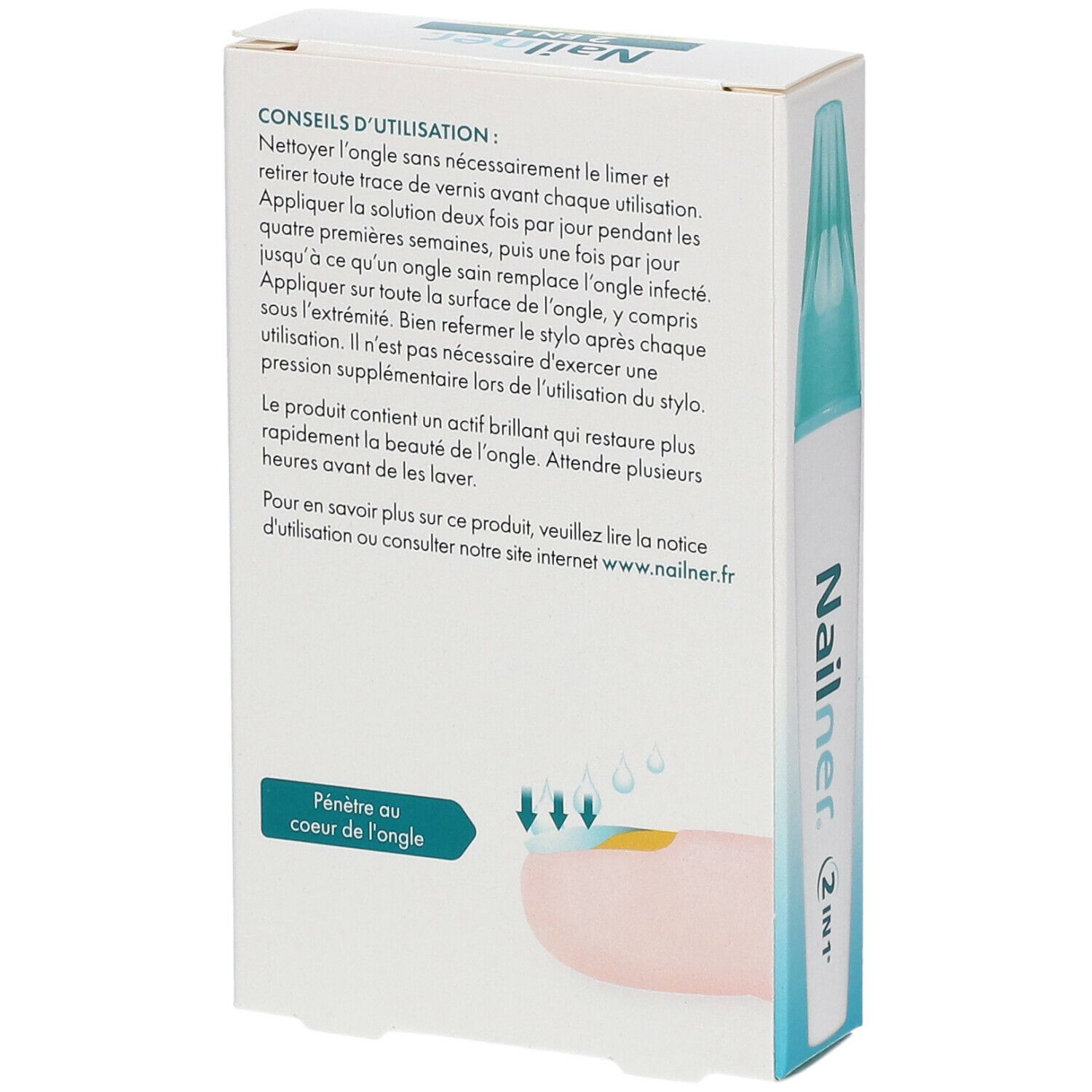 Nailner Pen tegen nagelschimmel 2-in-1