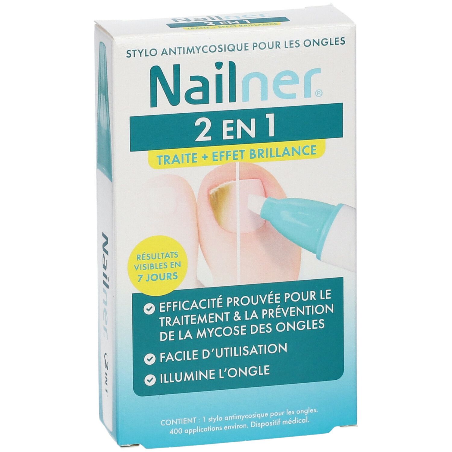 Nailner Pen tegen nagelschimmel 2-in-1