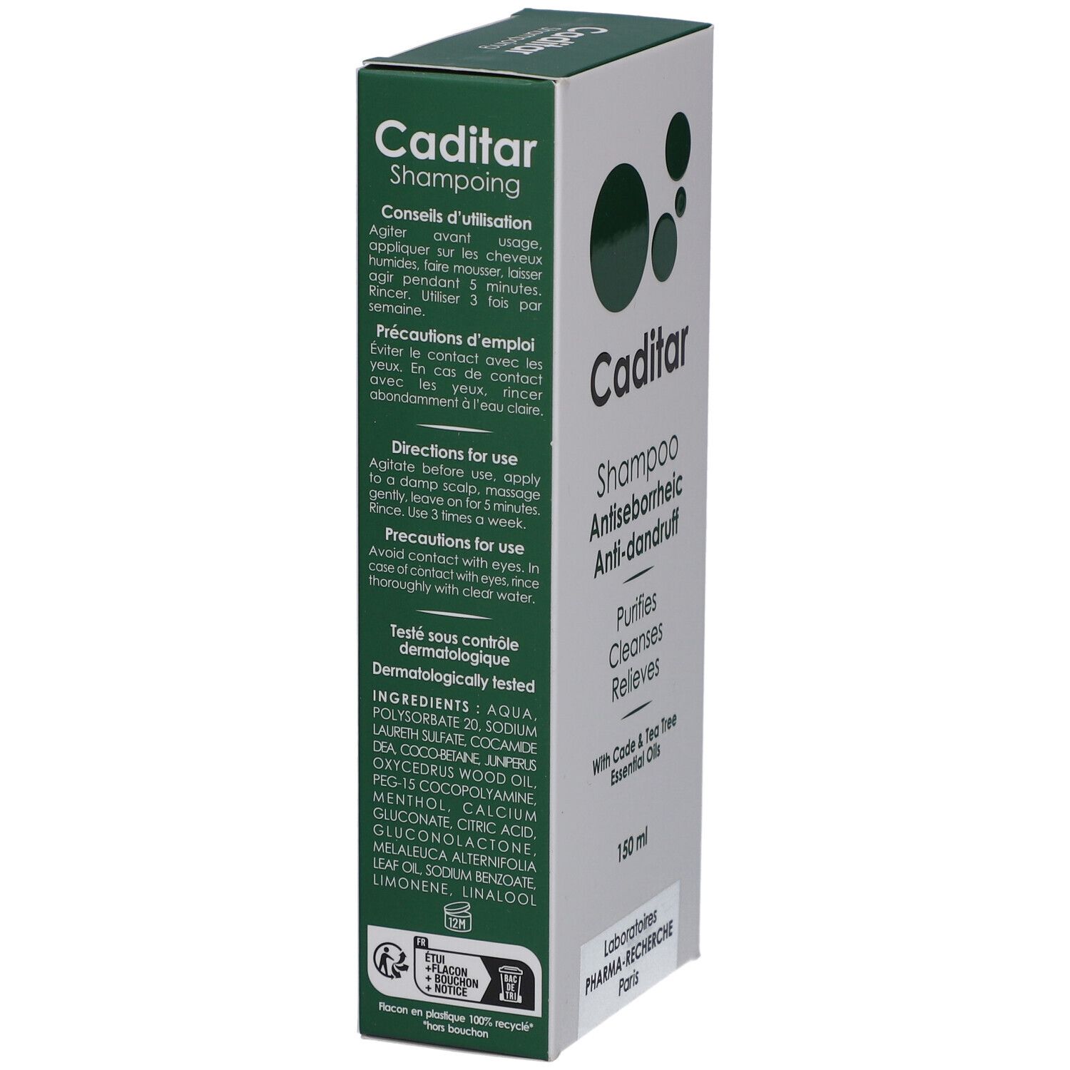 Caditar Antiroos- en Antiseborroeshampoo