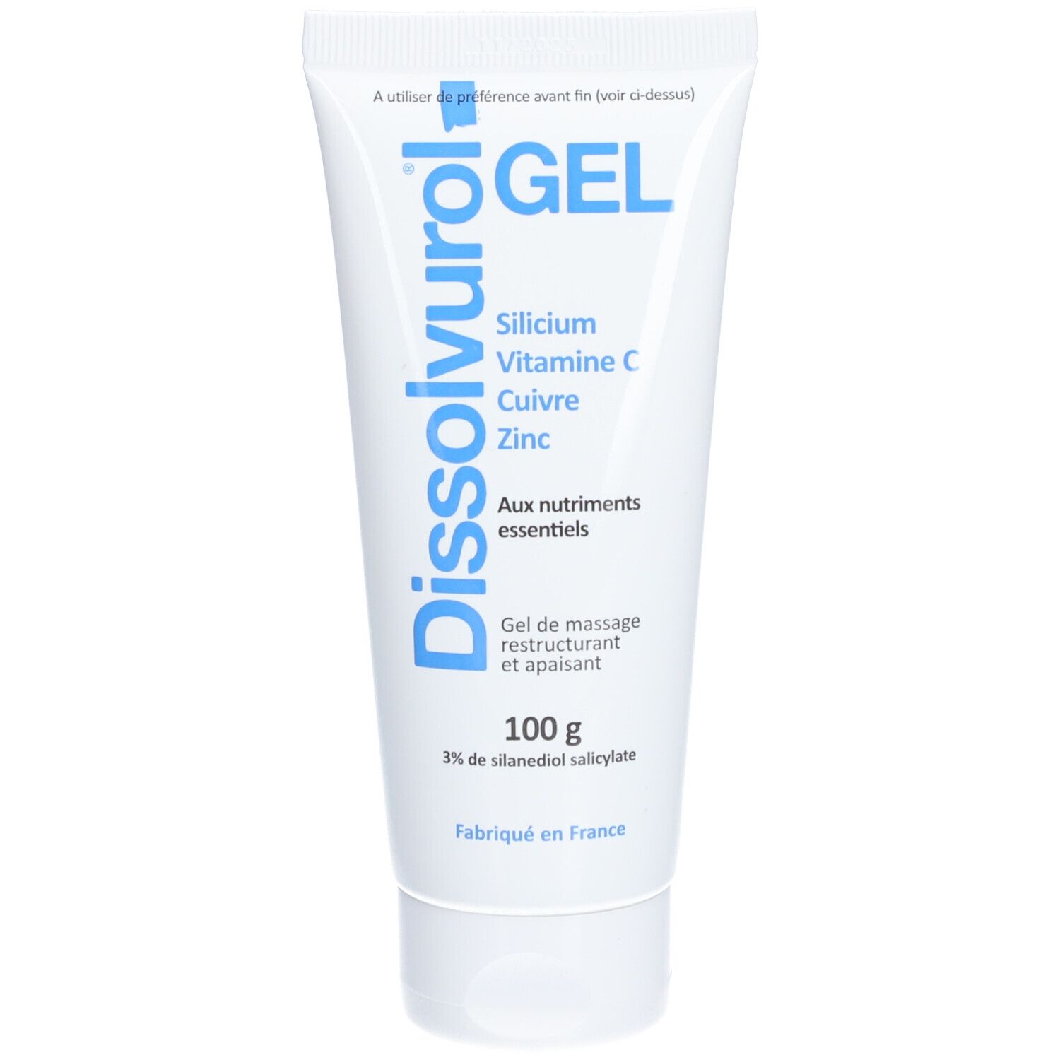 Dissolvurol Gel - Silicium, Vitamines C, Cuivre, Zinc