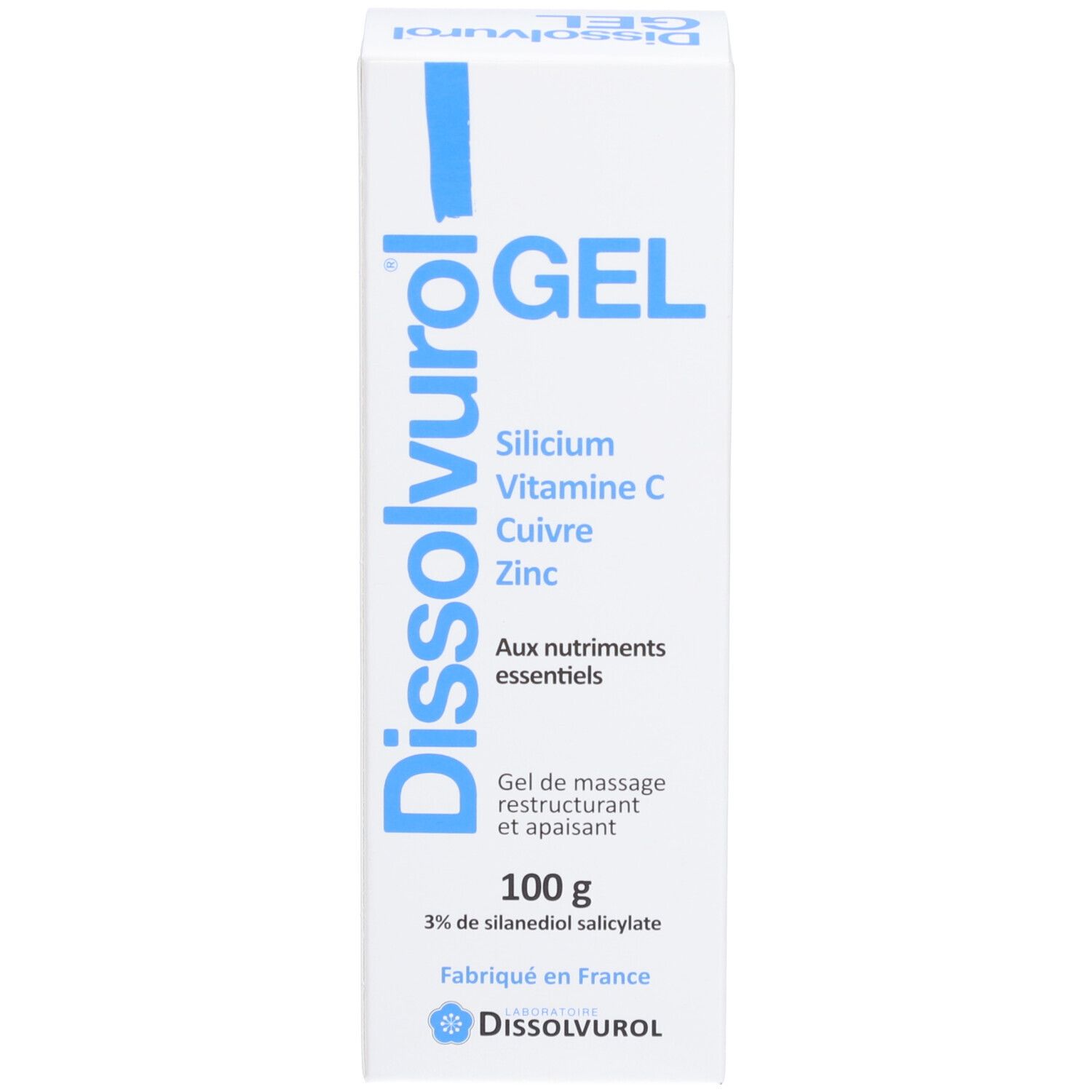 Dissolvurol Gel - Silicium, Vitamines C, Cuivre, Zinc