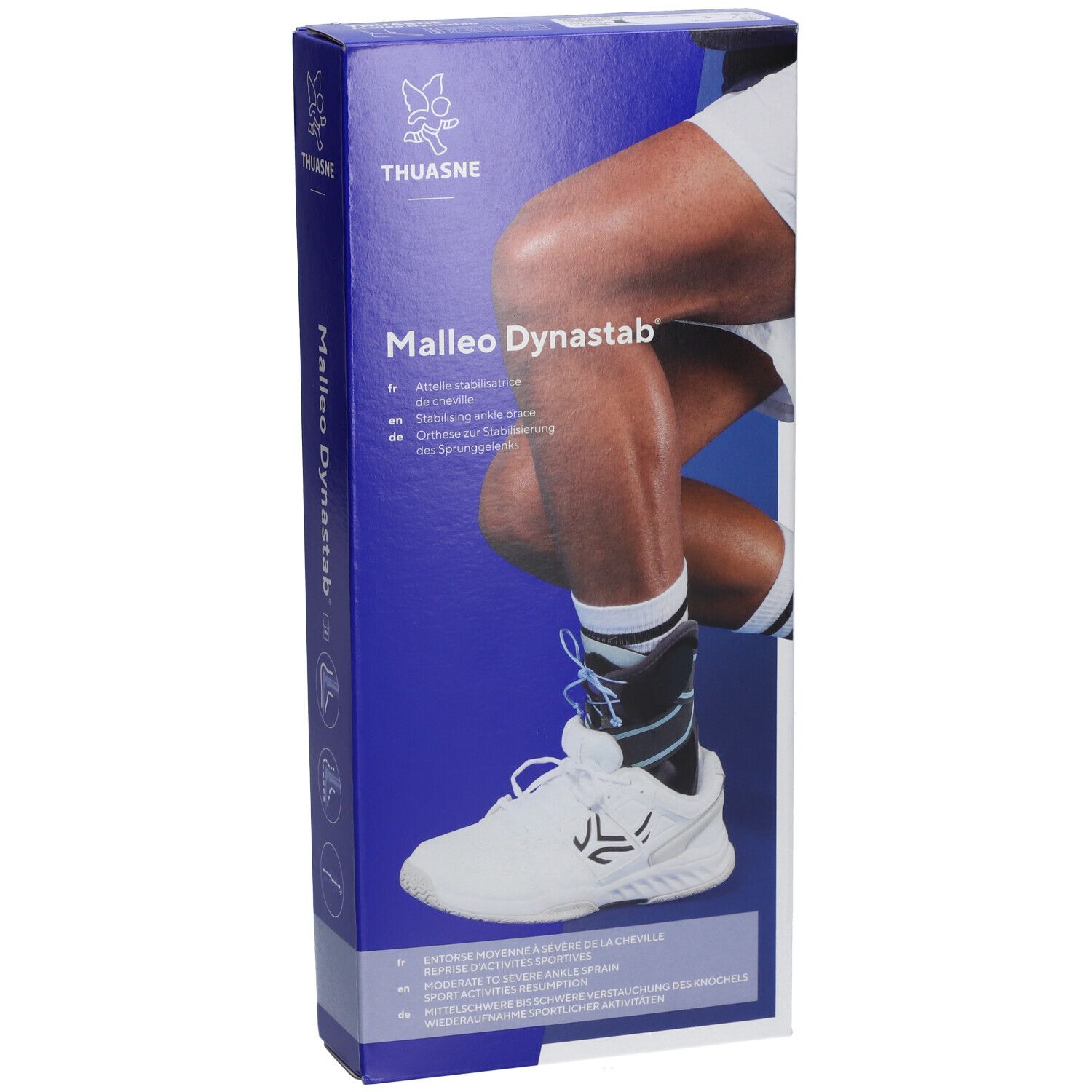 Malleo Dynastab - Enkelstabiliserende orthese met vetersluiting Maat 3 26-30 cm