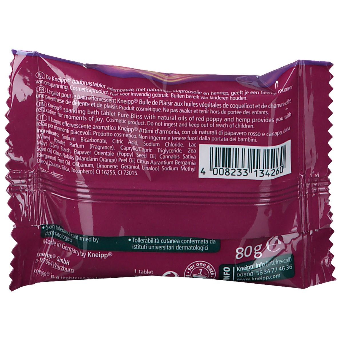 KNEIPP GALET BAIN COQ/CHAN 80G