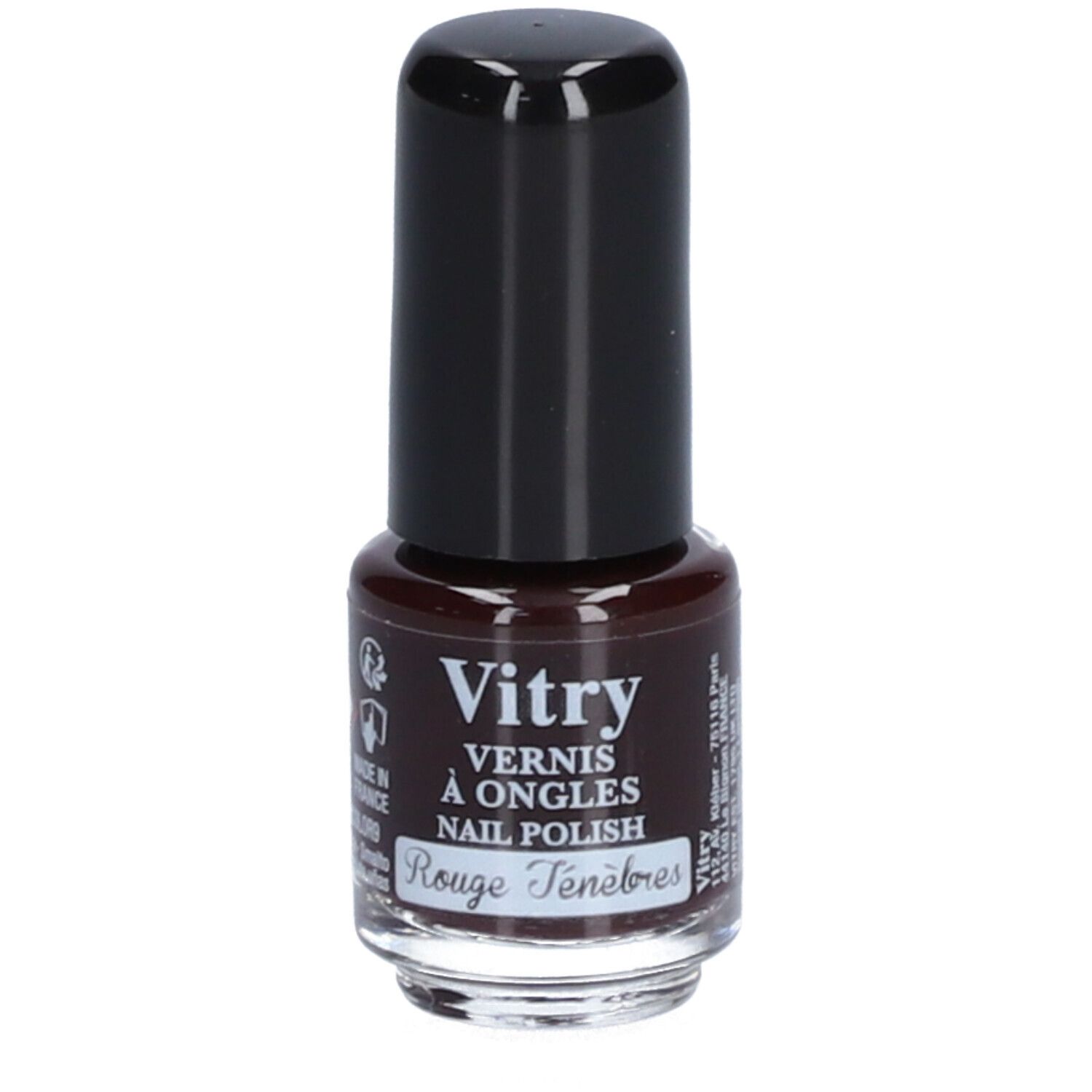 Vitry Mini Nagellak Donkerrood