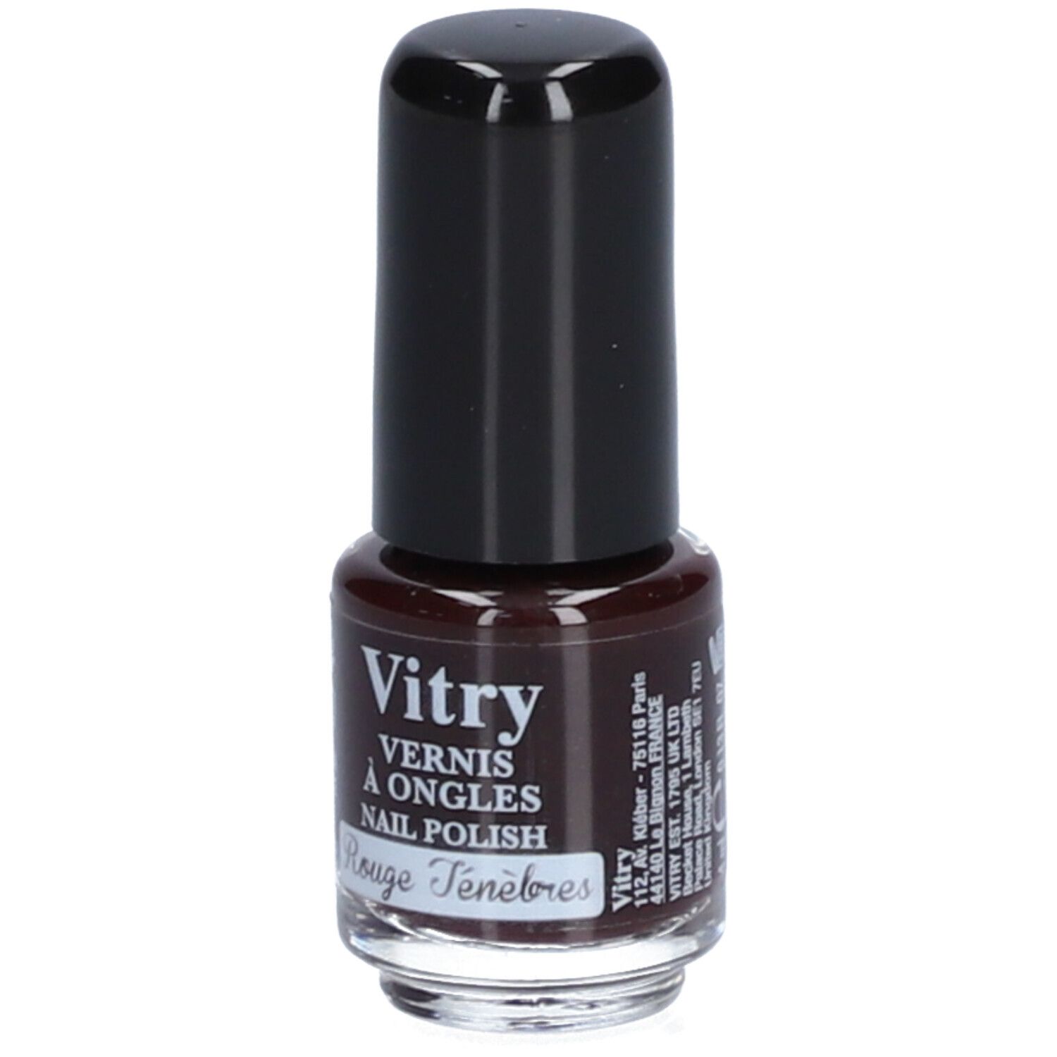 Vitry Mini Nagellak Donkerrood