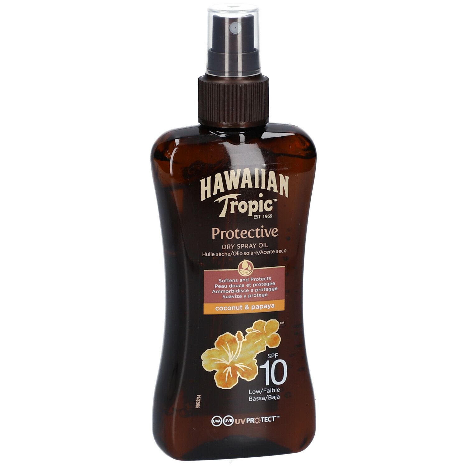 Hawaiian Tropic® Huile Sèche Protectrice SPF10