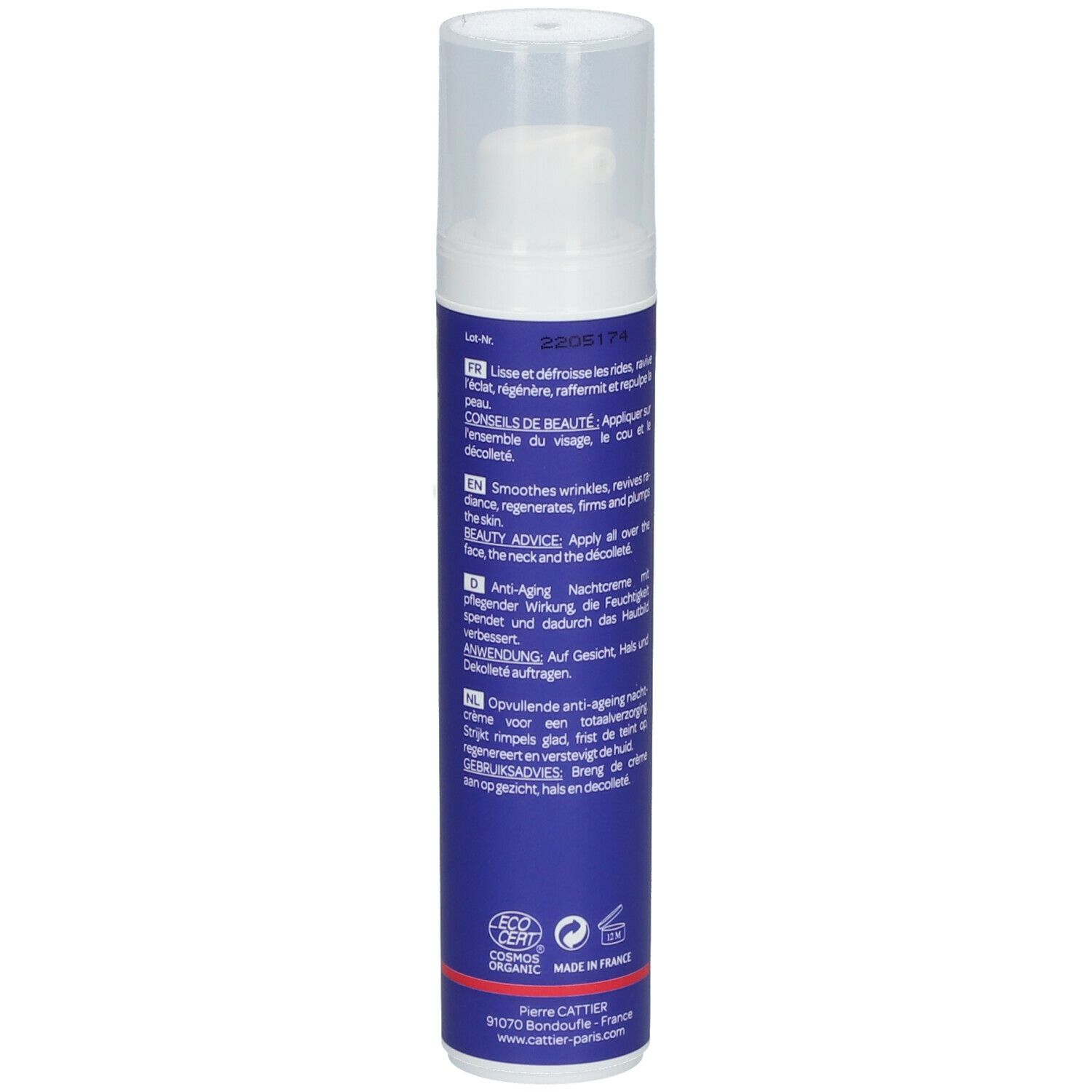 Cattier Sleeping Cr Redens 50ml