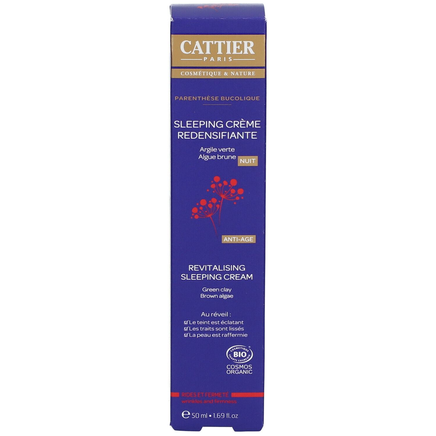 Cattier Sleeping Cr Redens 50ml