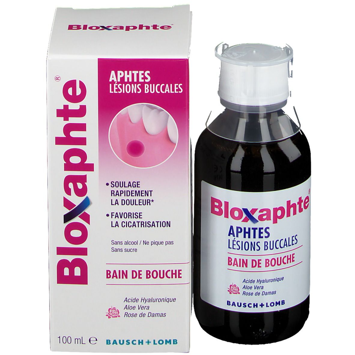 BloXaphte® Bain de Bouche à l'acide hyaluronique