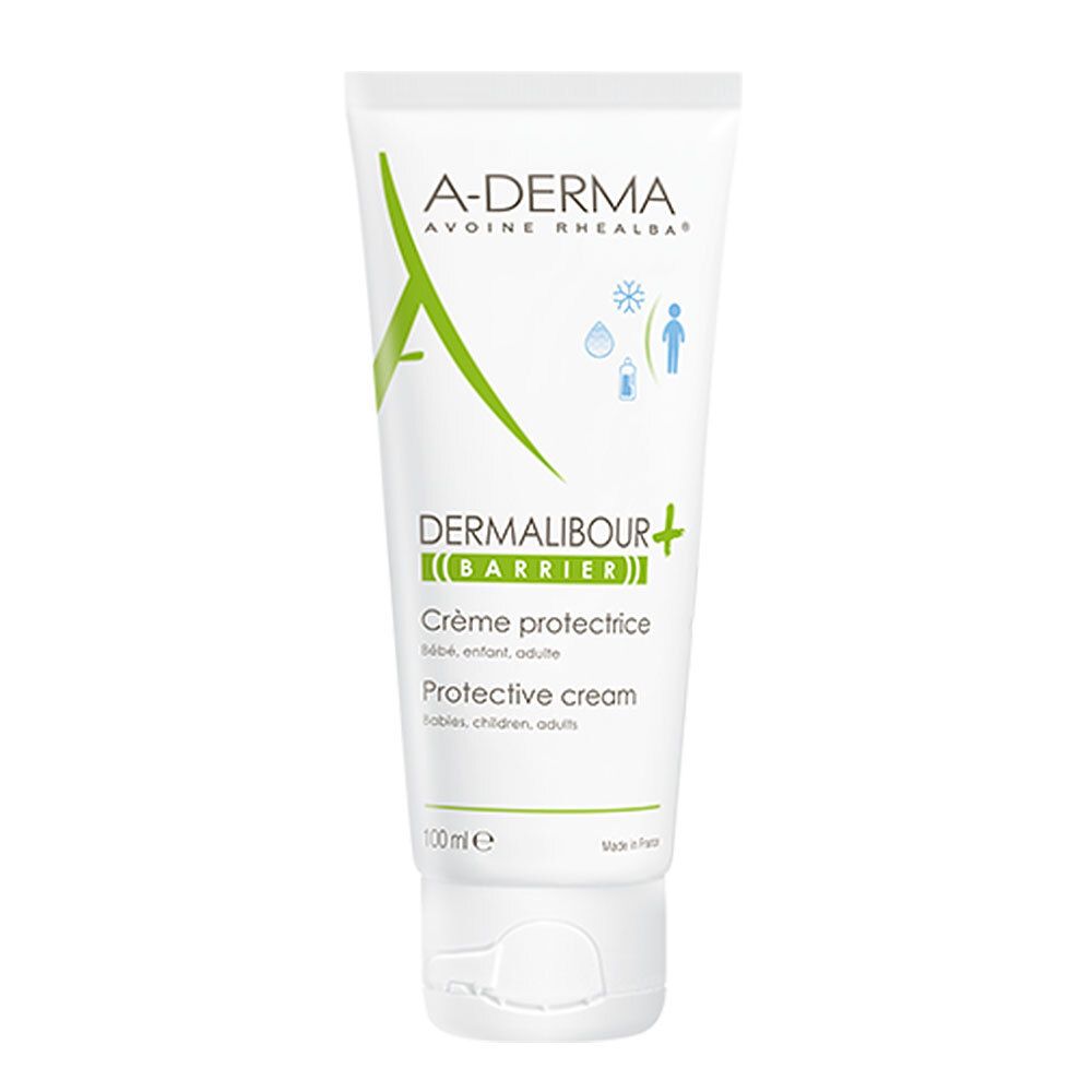 A-DERMA DERMALIBOUR+ BARRIER CREME ISOLANTE - Crème isolante. - tube 100 ml