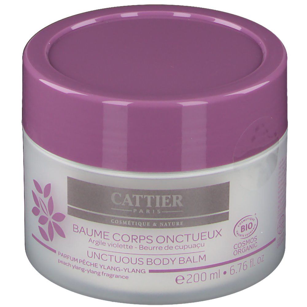 Cattier Unctuous Body Balm Peach Ylang-Ylang Fragrance