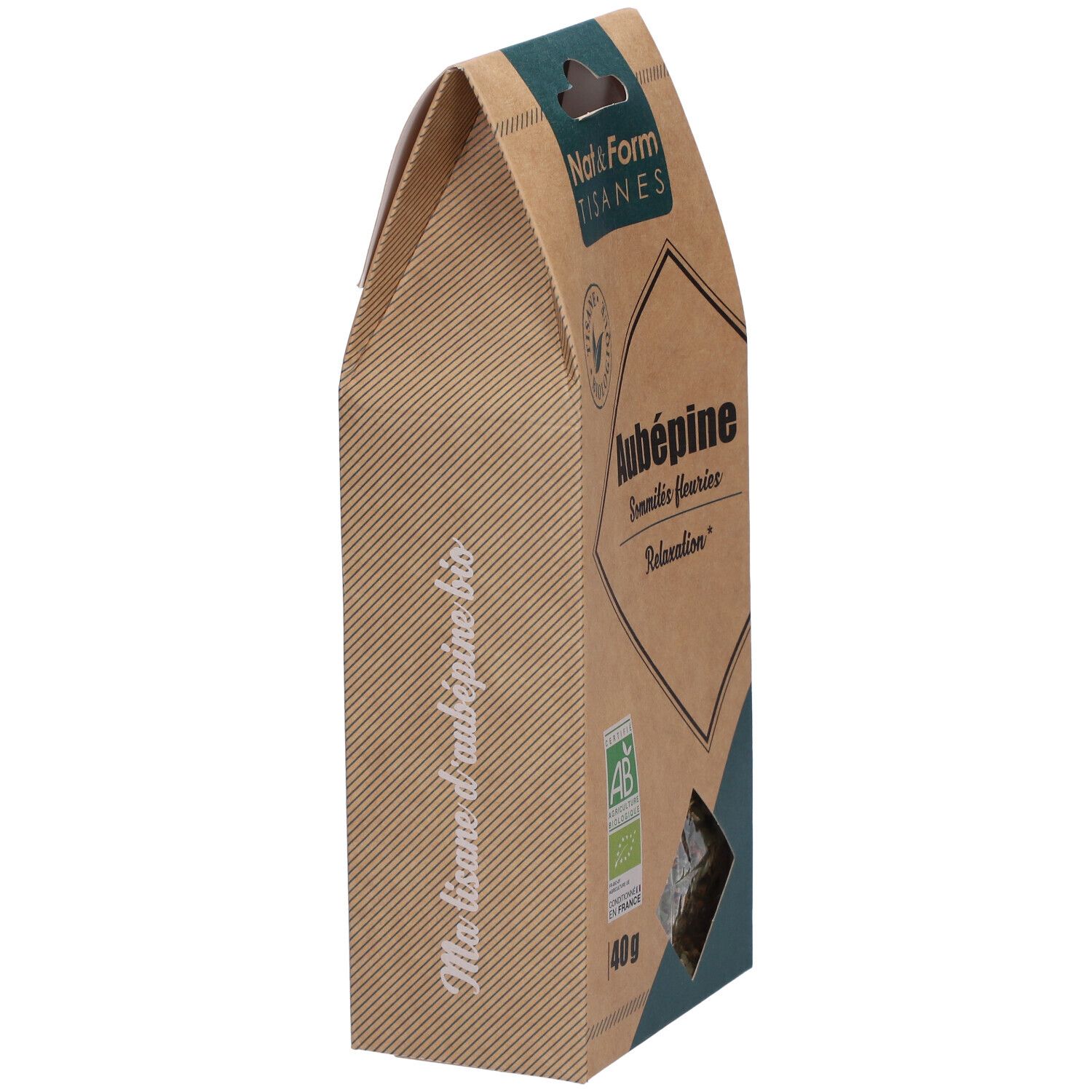 Nat&Form Tisane Aubépine bio