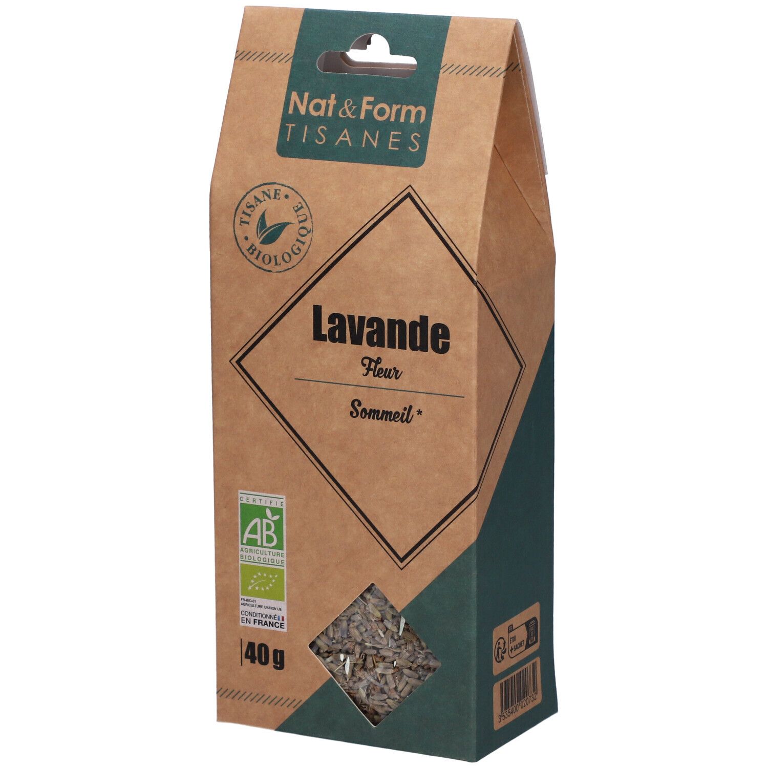 Nat&Form Kruidenthee met lavendel bio