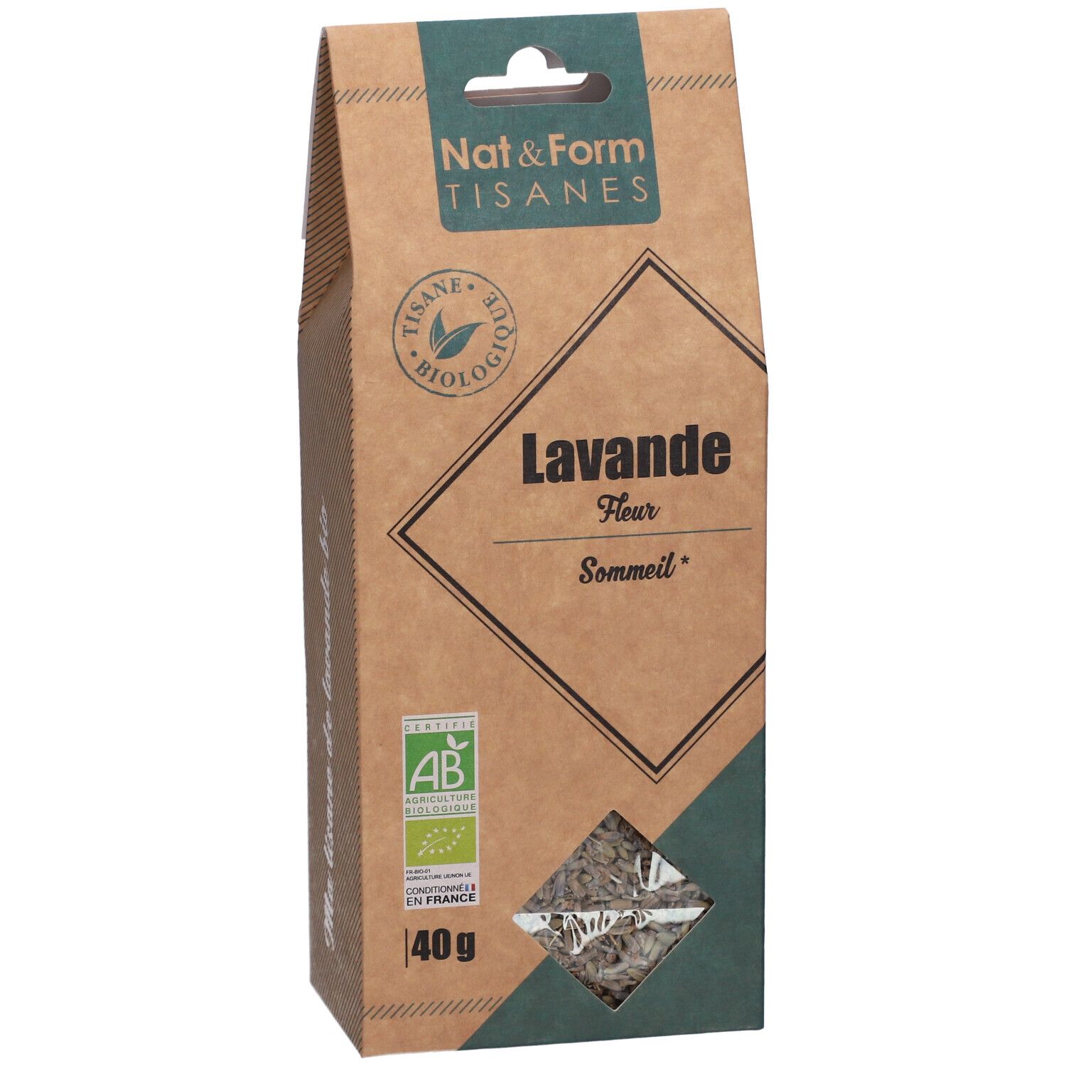 Nat&Form Kruidenthee met lavendel bio