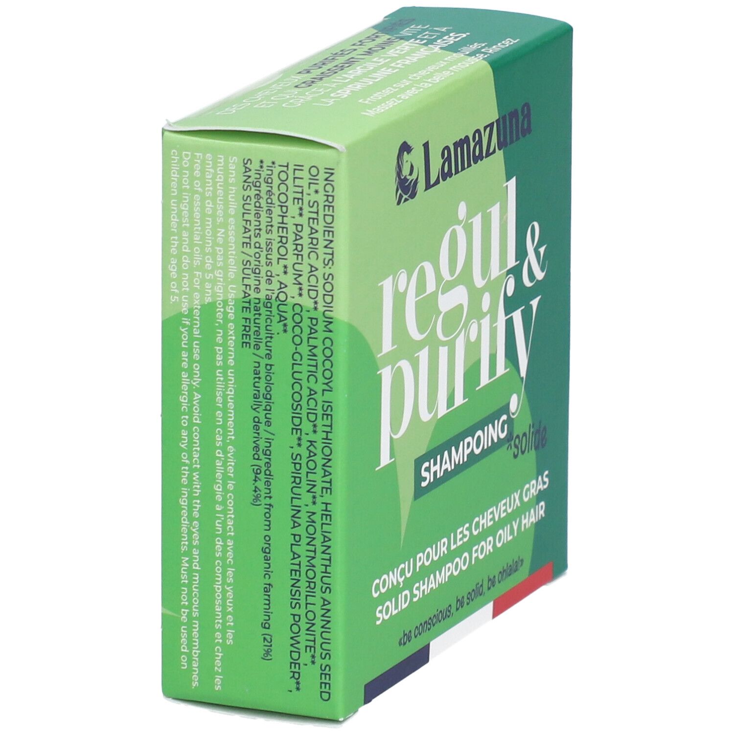 LAMAZUNA SH SOLID C/GRAS ARGIL VER