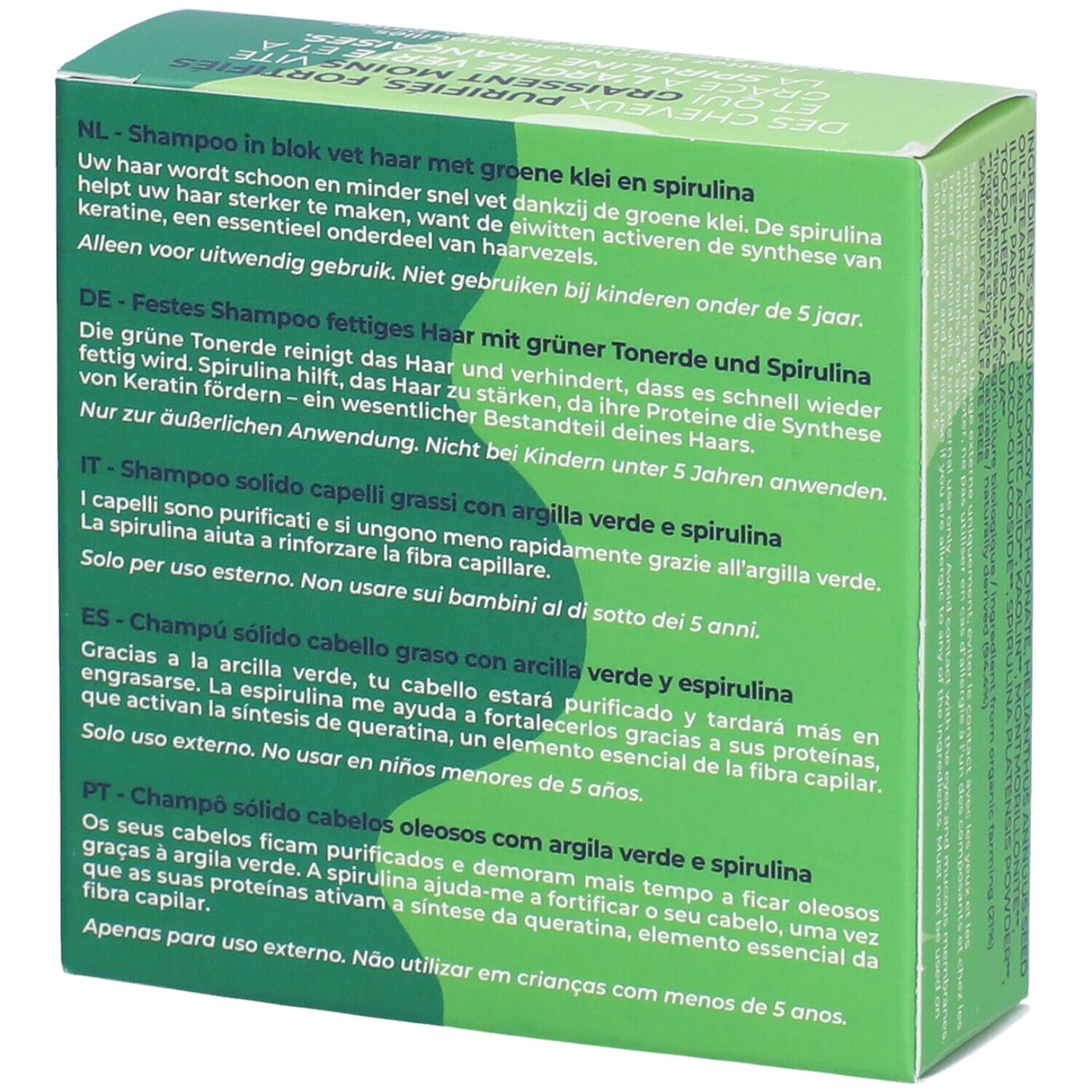 LAMAZUNA SH SOLID C/GRAS ARGIL VER