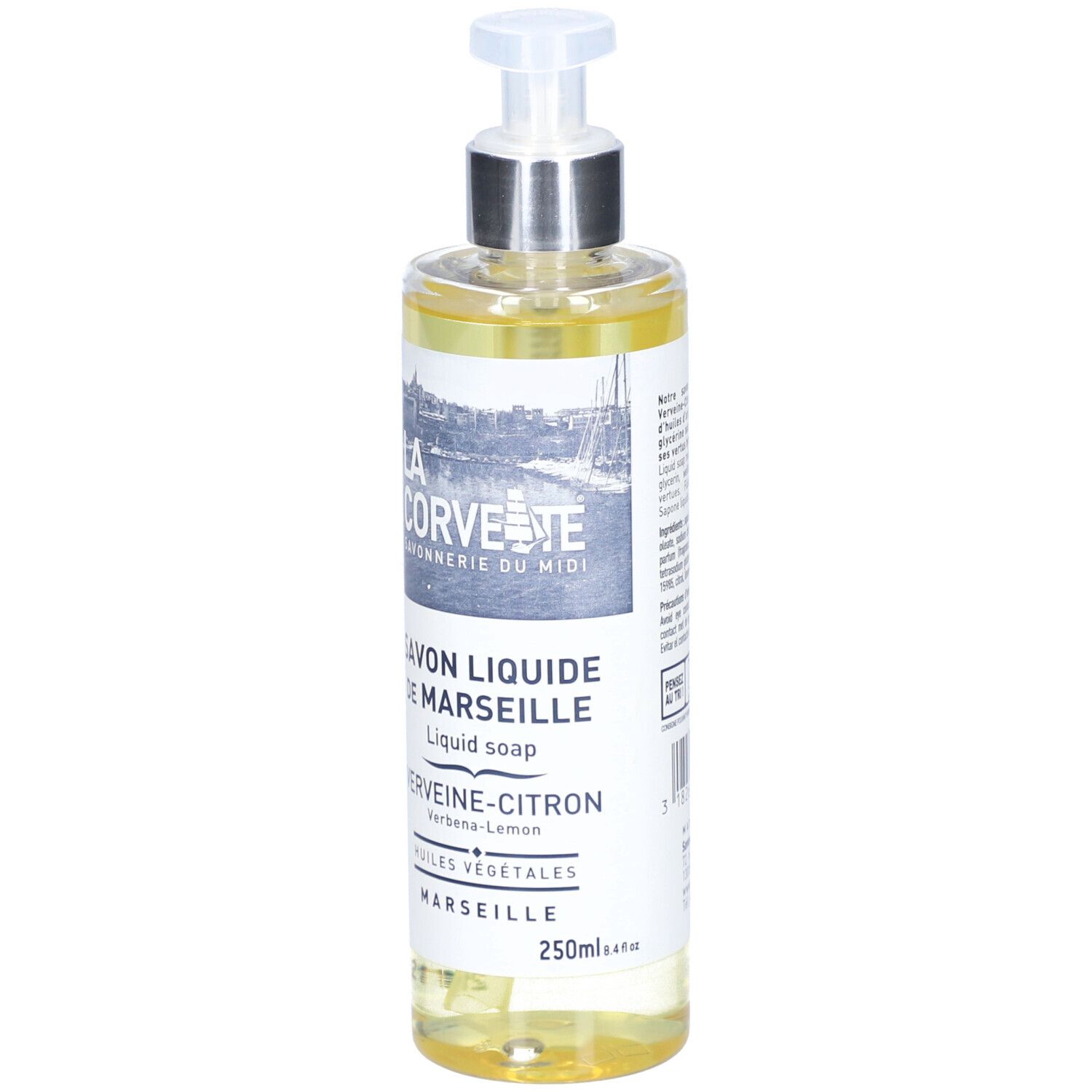LA CORVETTE Savon liquide de Marseille Verveine-Citron