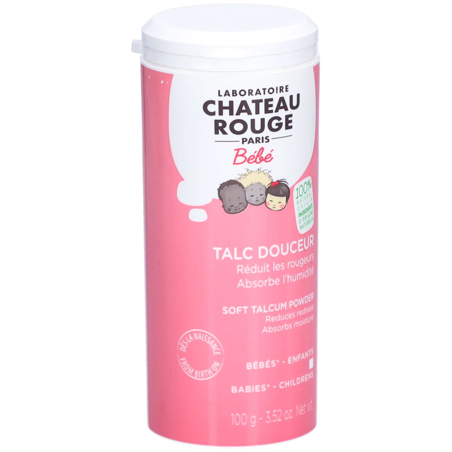 Chateau Rouge Bébé Talc Douceur