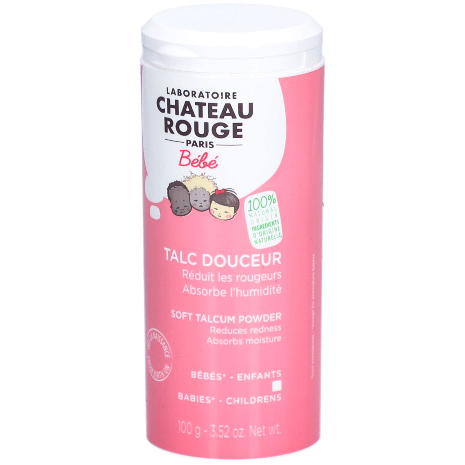Chateau Rouge Bébé Talc Douceur