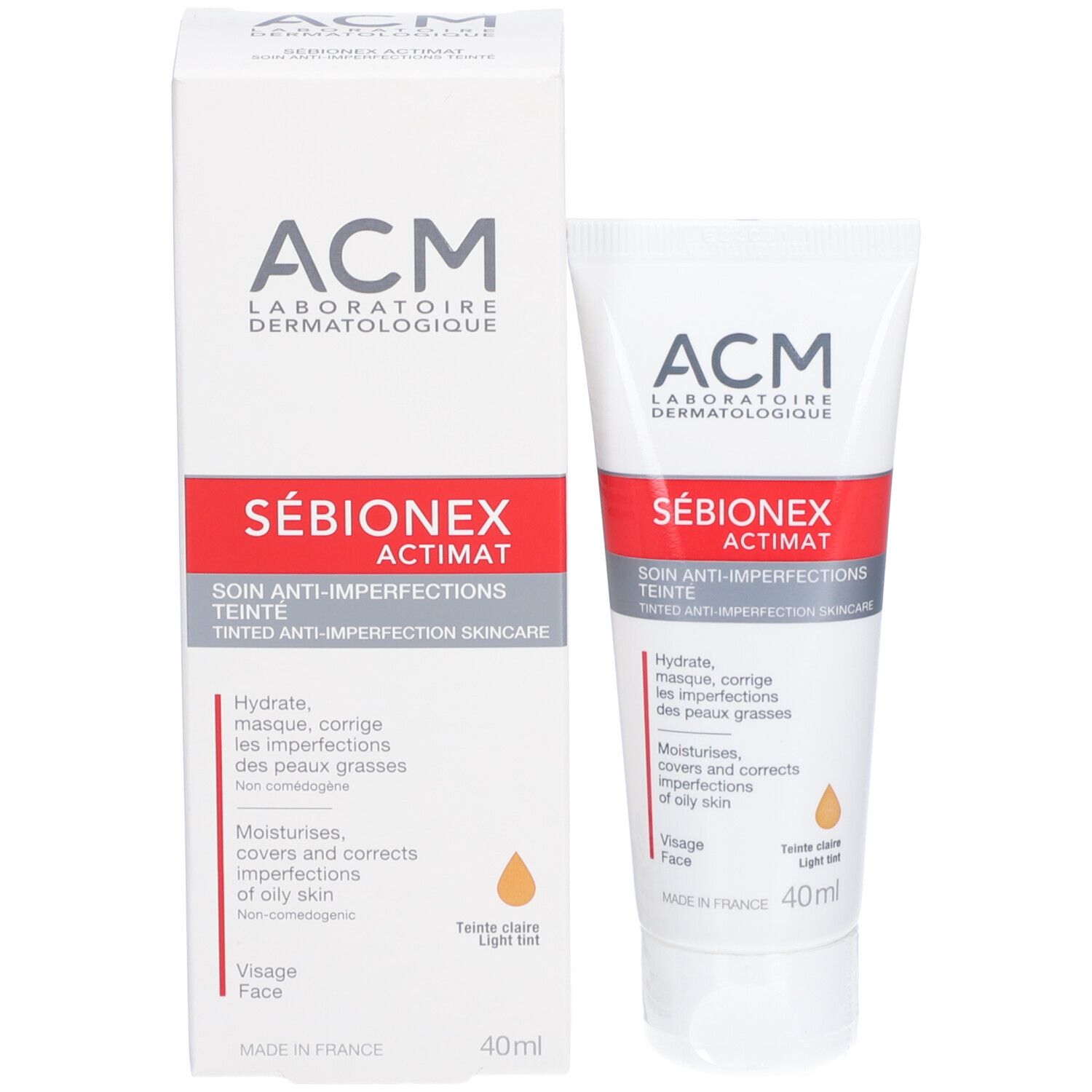 ACM Sébionex Actimat Soin anti-imperfections teinté