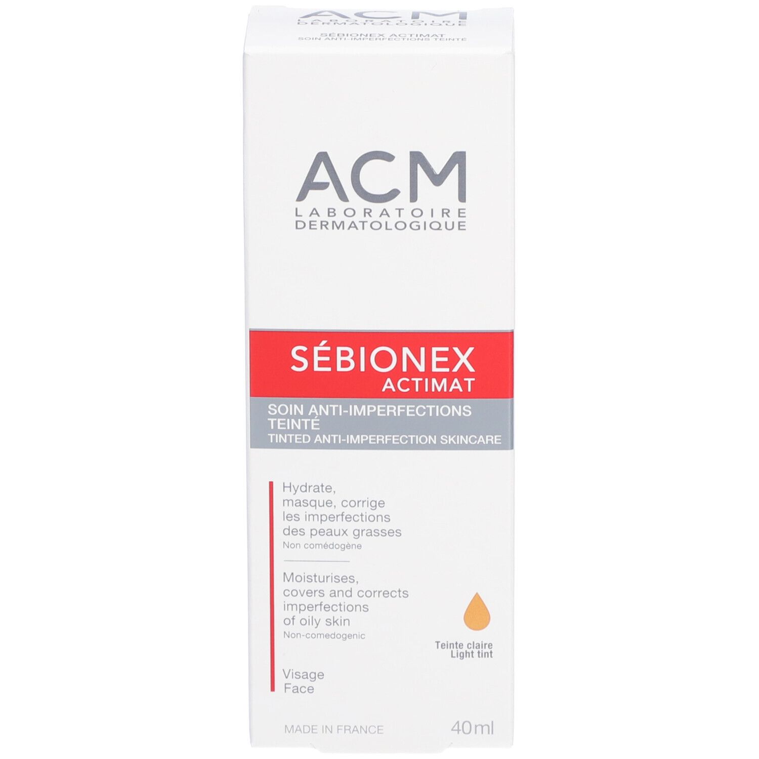ACM Sébionex Actimat Soin anti-imperfections teinté
