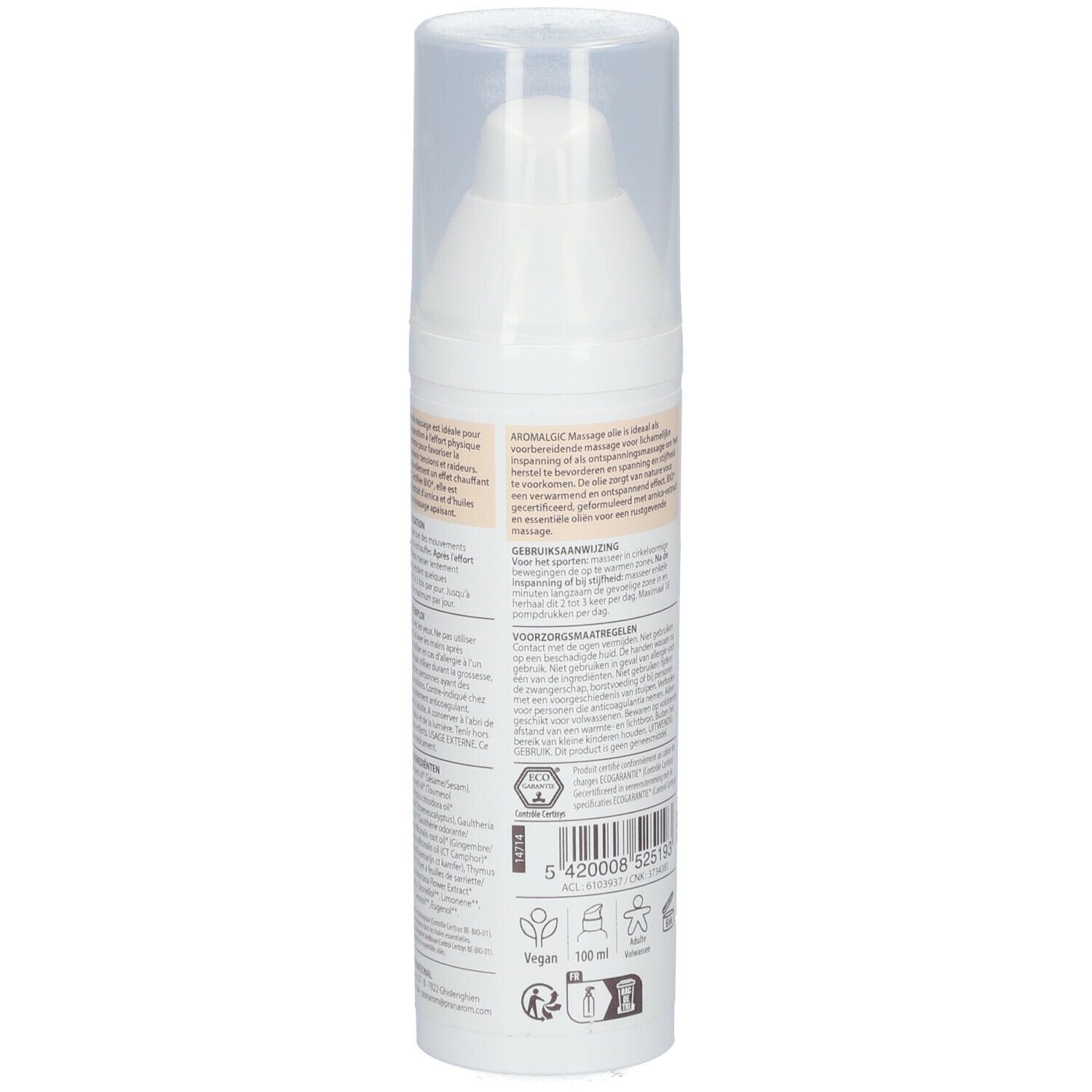 AROMALGIC HUILE DE MASSAGE ARTICULATIONS SOUPLES - Huile de massage aux huiles essentielle